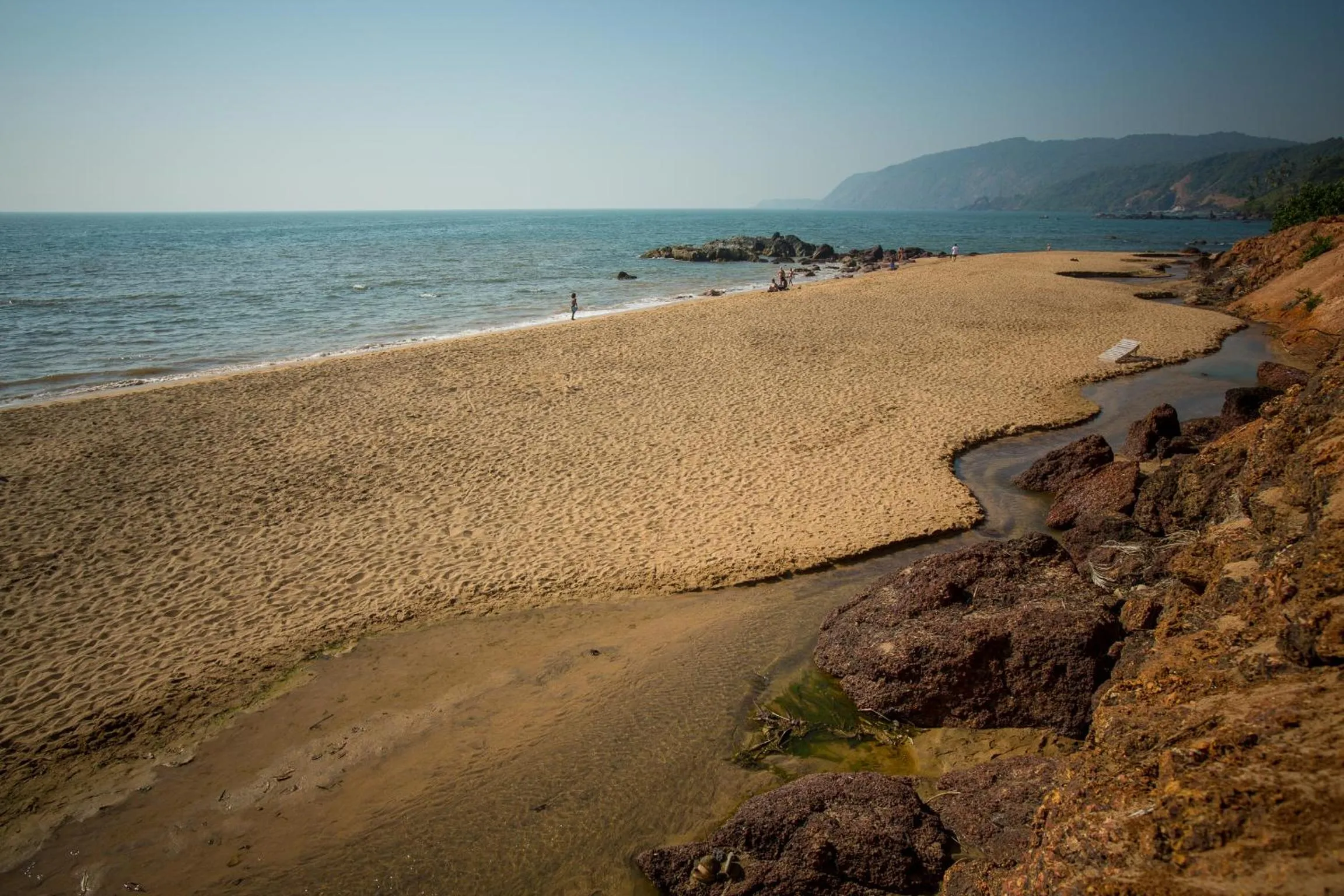 Beach in Blue Lagoon Resort Goa