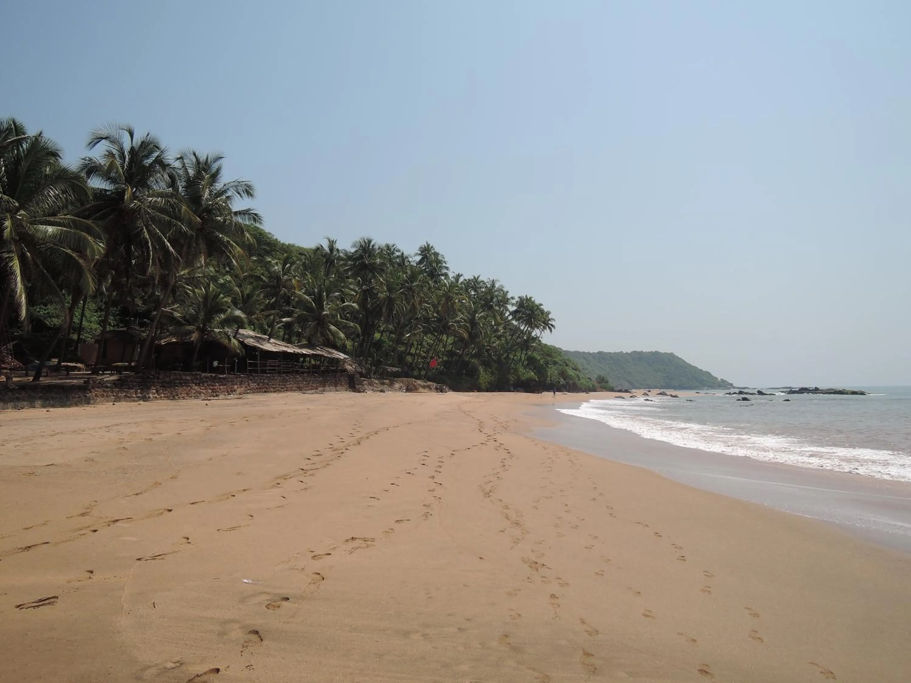 Beach in Blue Lagoon Resort Goa