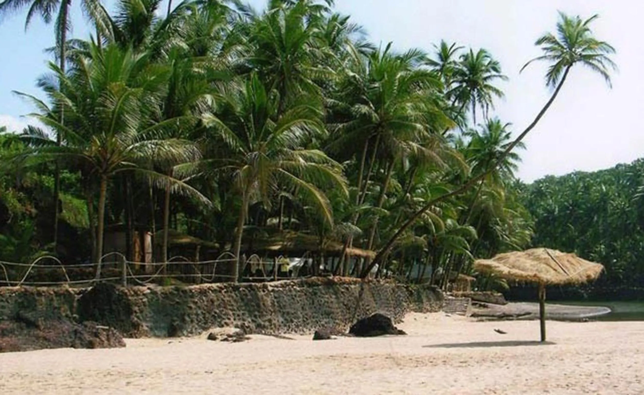 Beach in Blue Lagoon Resort Goa