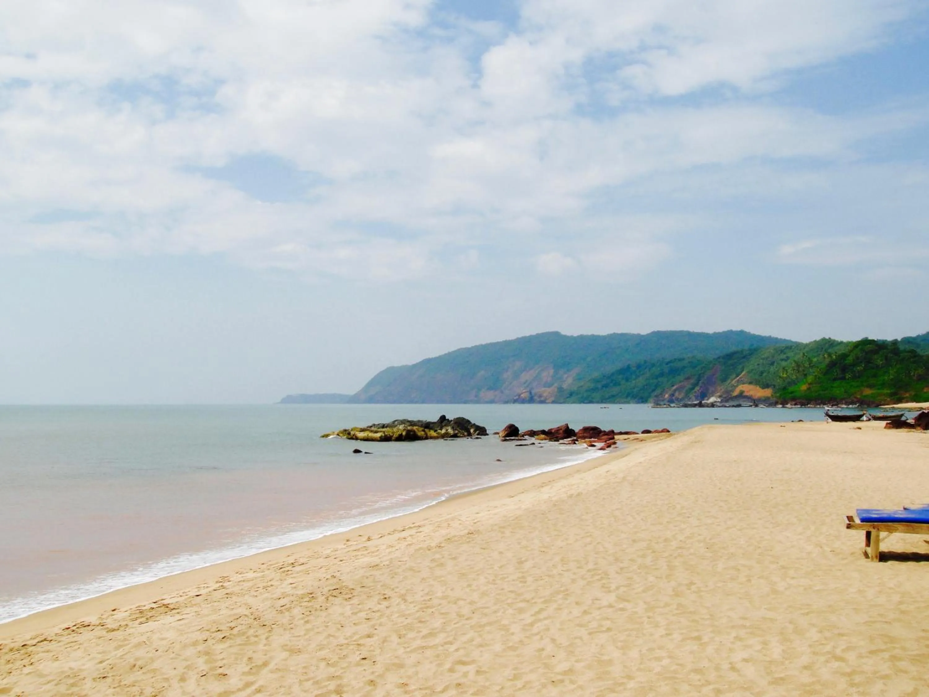 Beach in Blue Lagoon Resort Goa