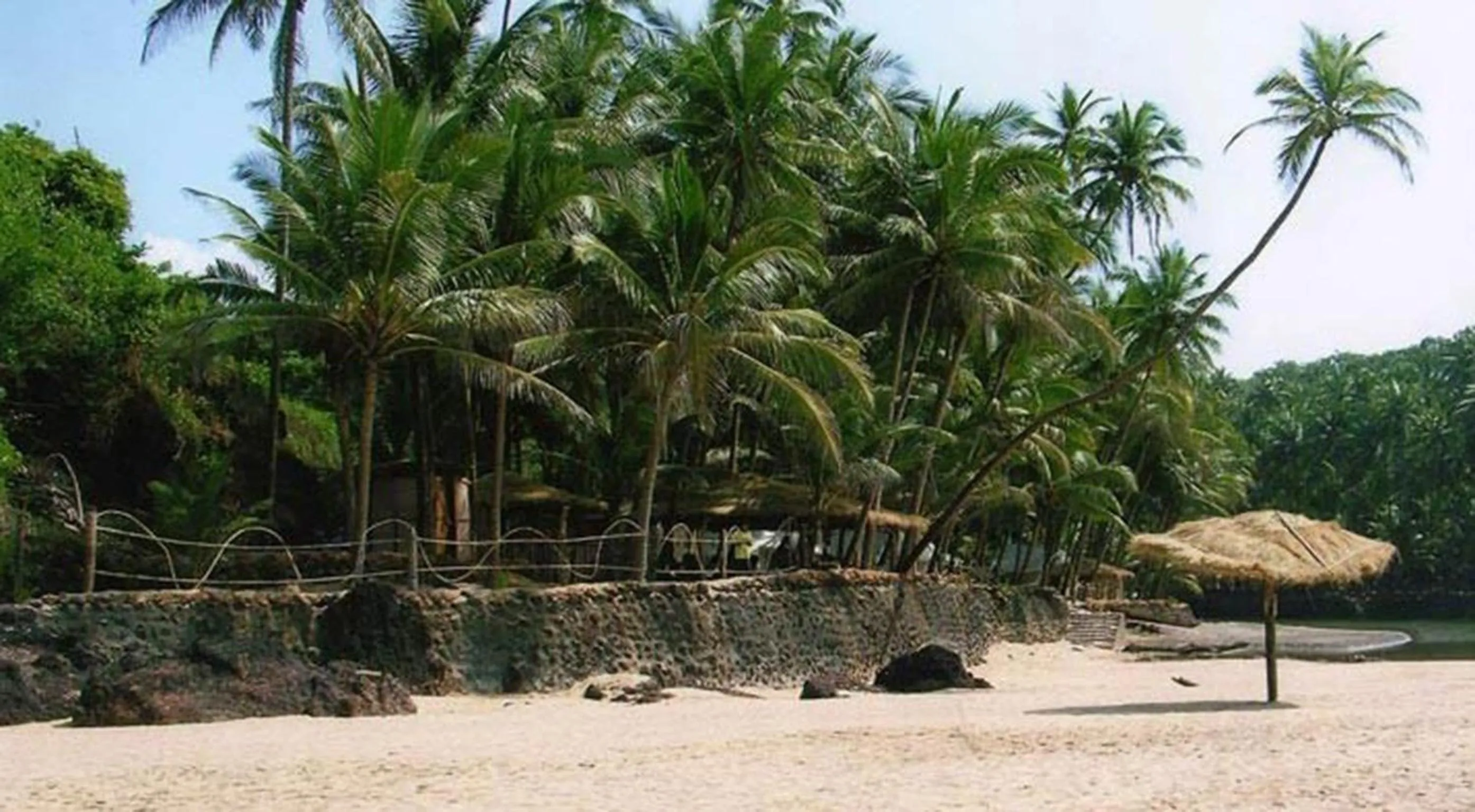 Beach in Blue Lagoon Resort Goa