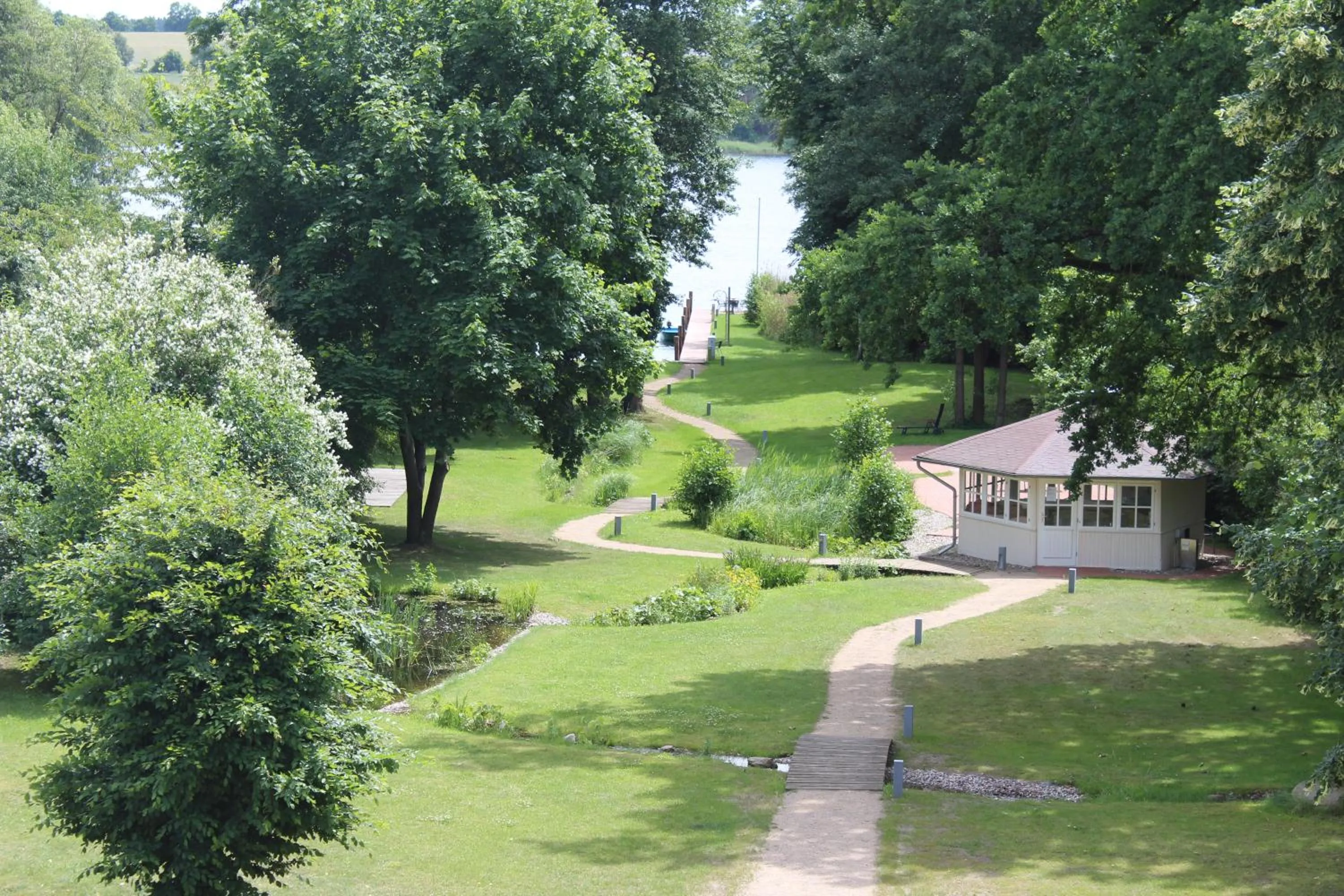 Garden in Hotel Villa Passion