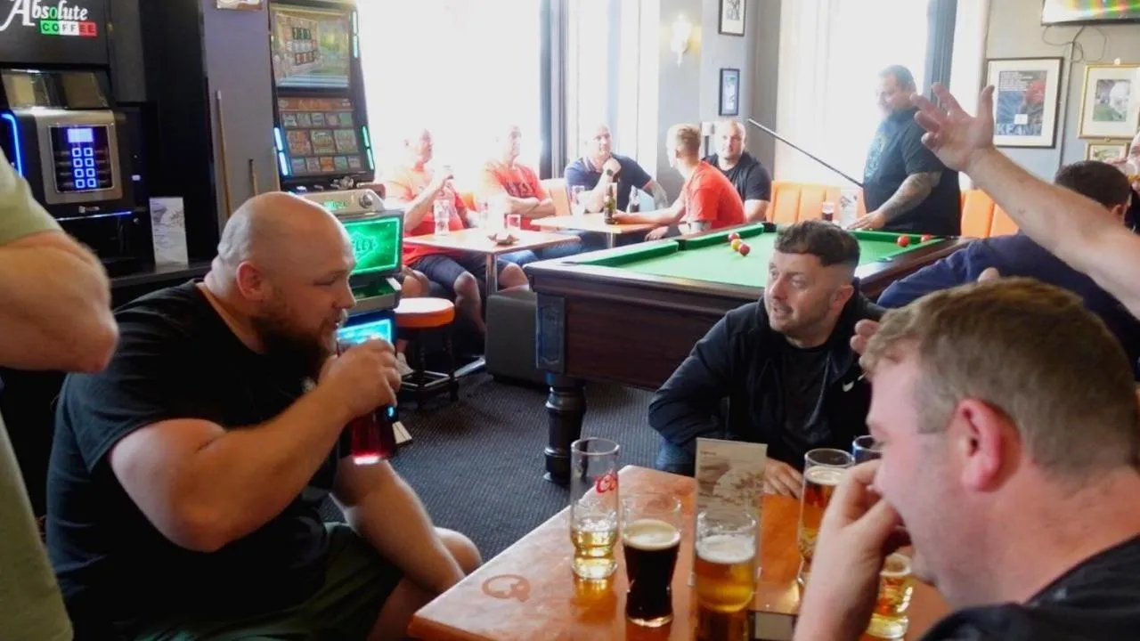 group of guests in The Norwood Hotel for Groups-Blackpool Party Weekends