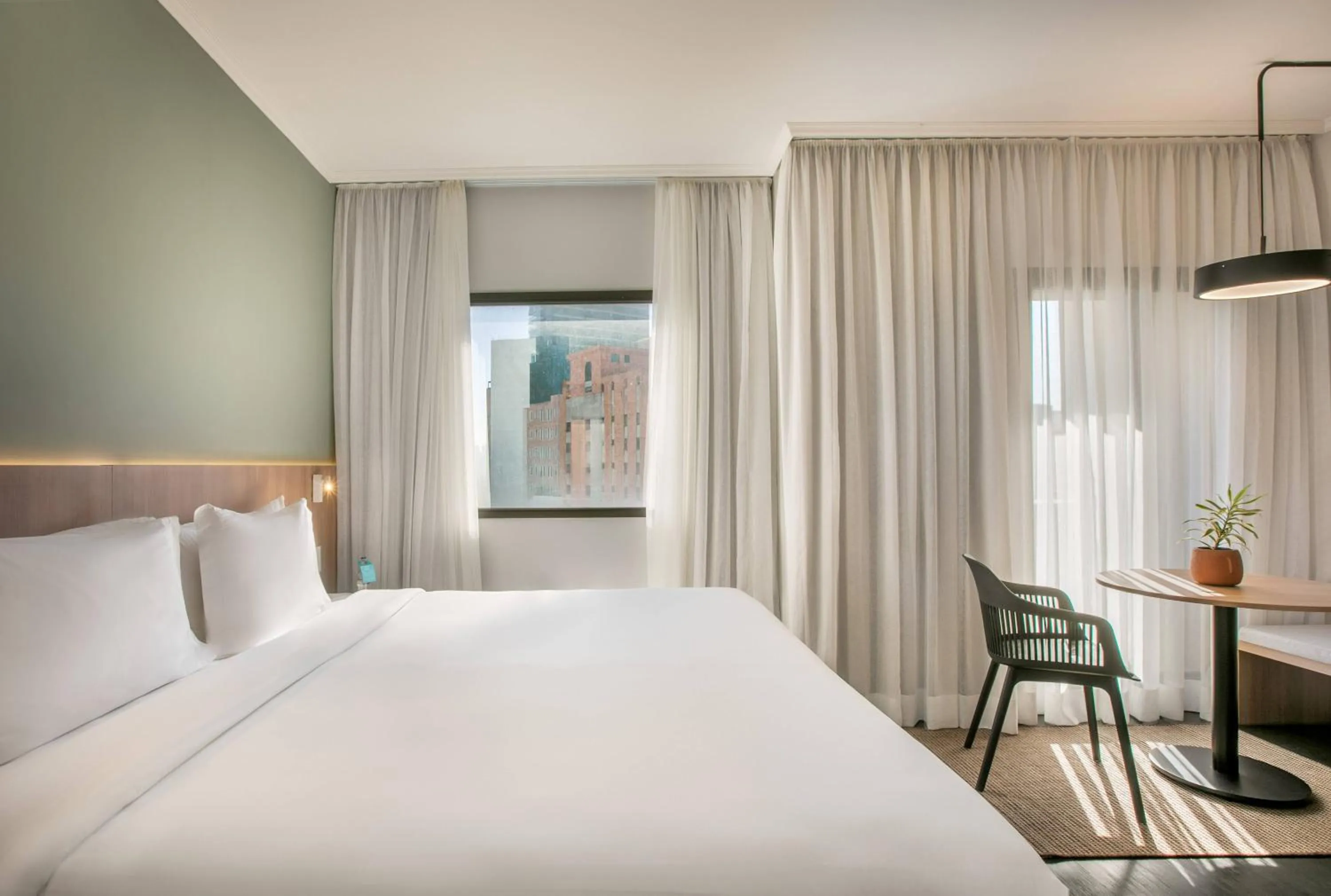 Bed in INNSiDE São Paulo Itaim