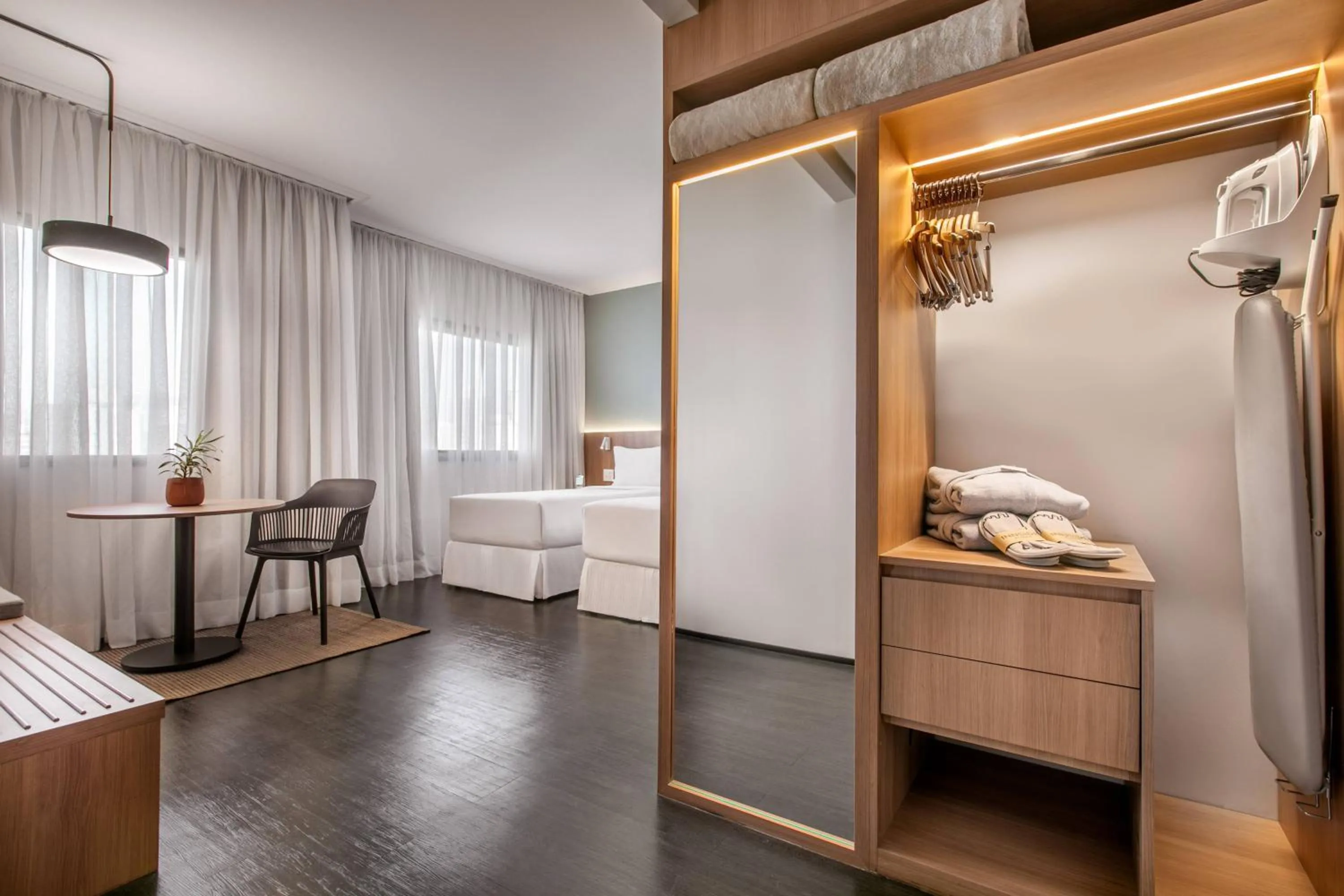 Bed in INNSiDE São Paulo Itaim