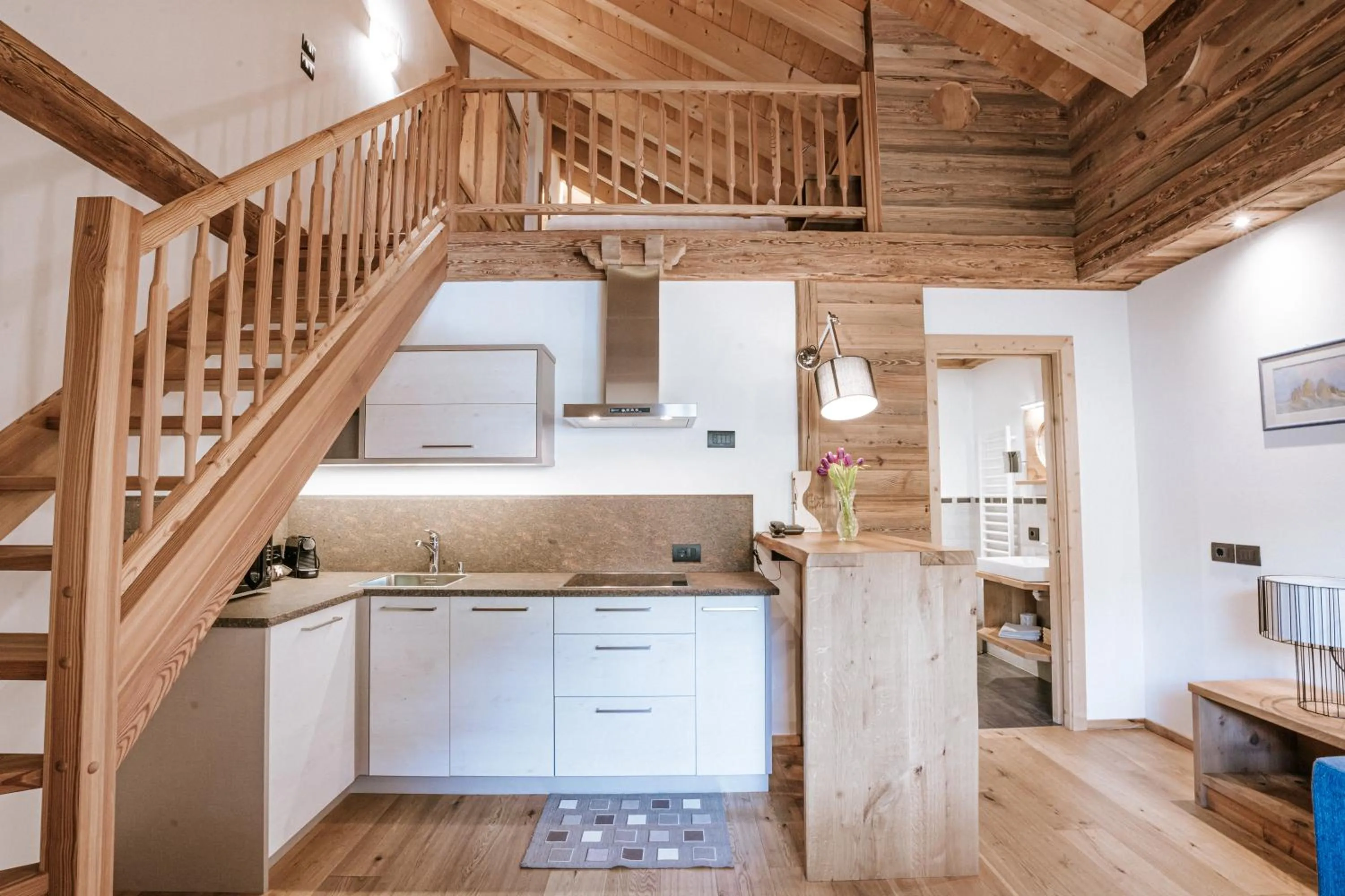 Kitchen or kitchenette in Chalet Mornà