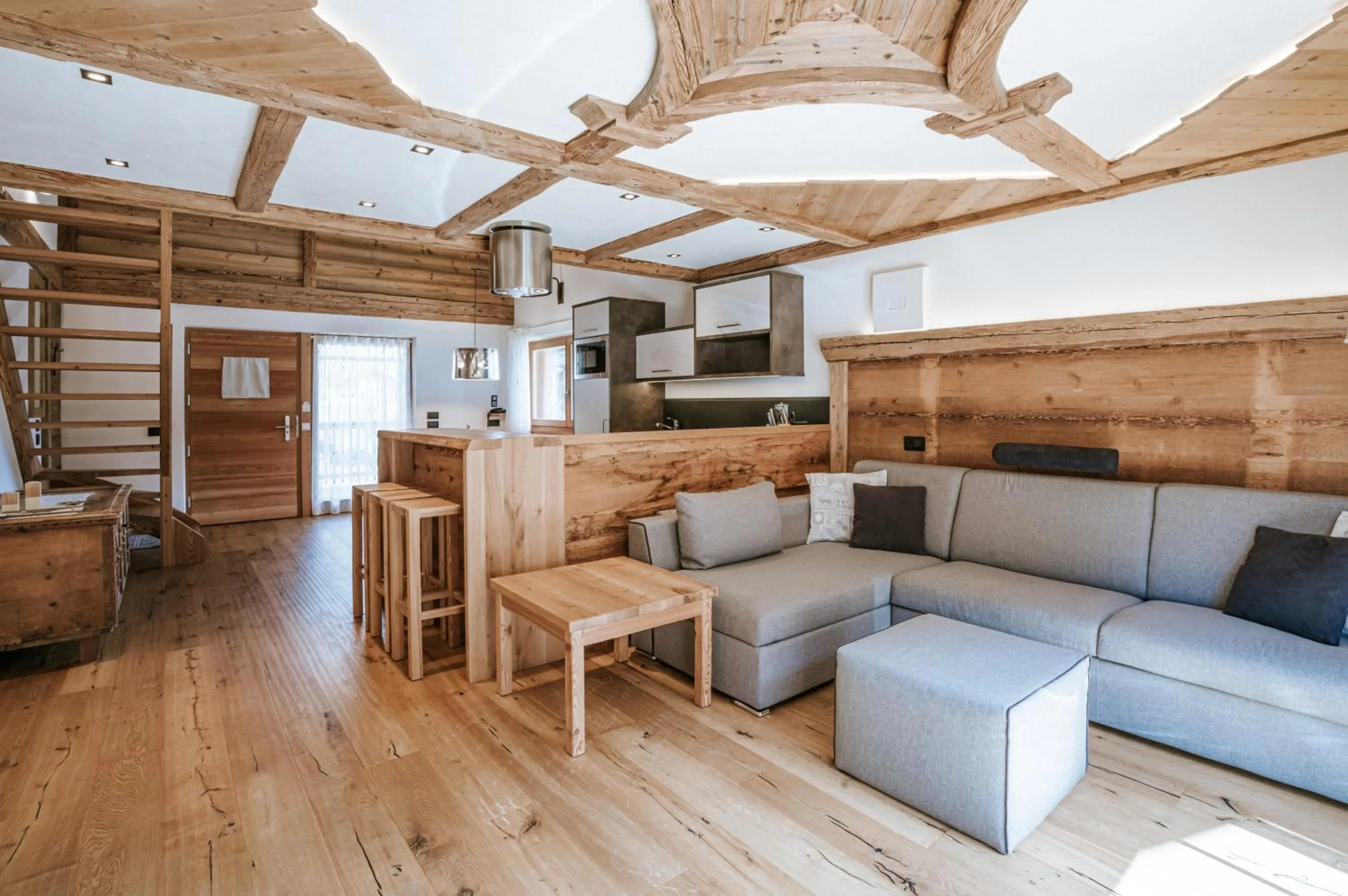 Living room in Chalet Mornà