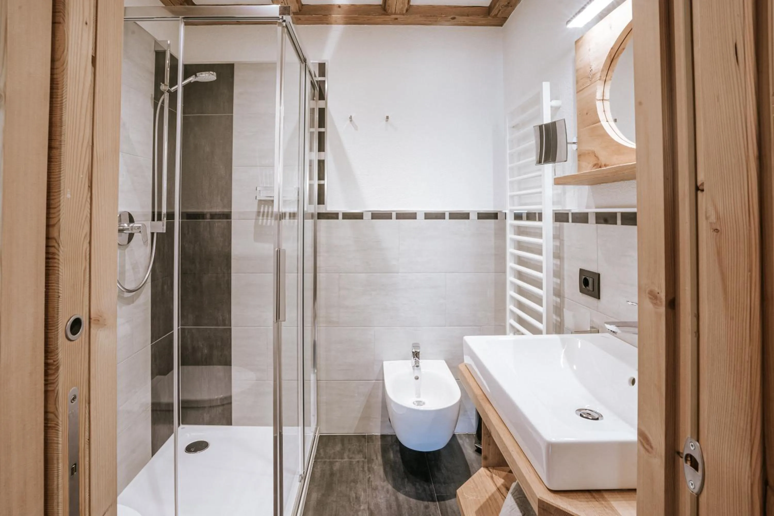 Shower in Chalet Mornà