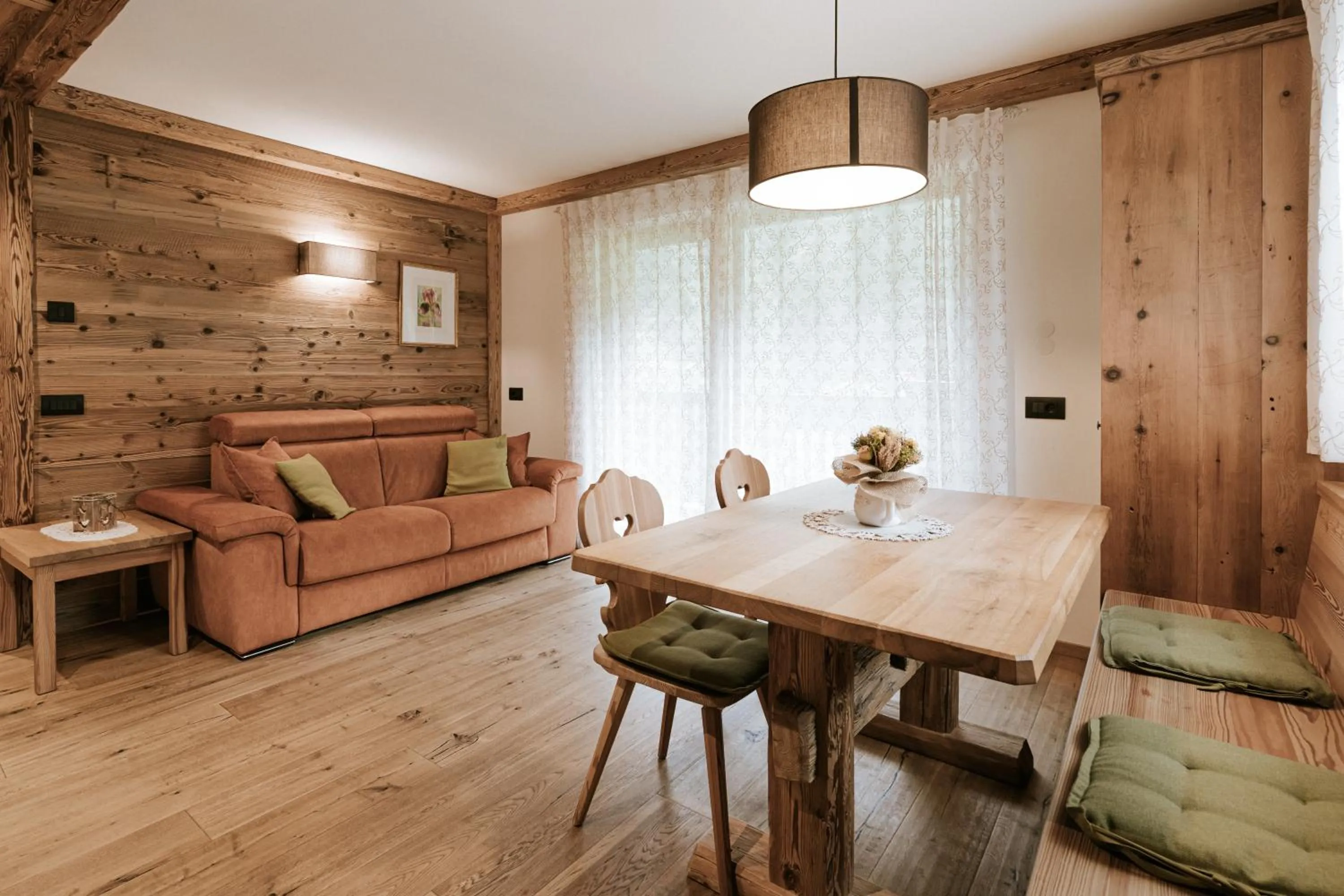 Living room in Chalet Mornà