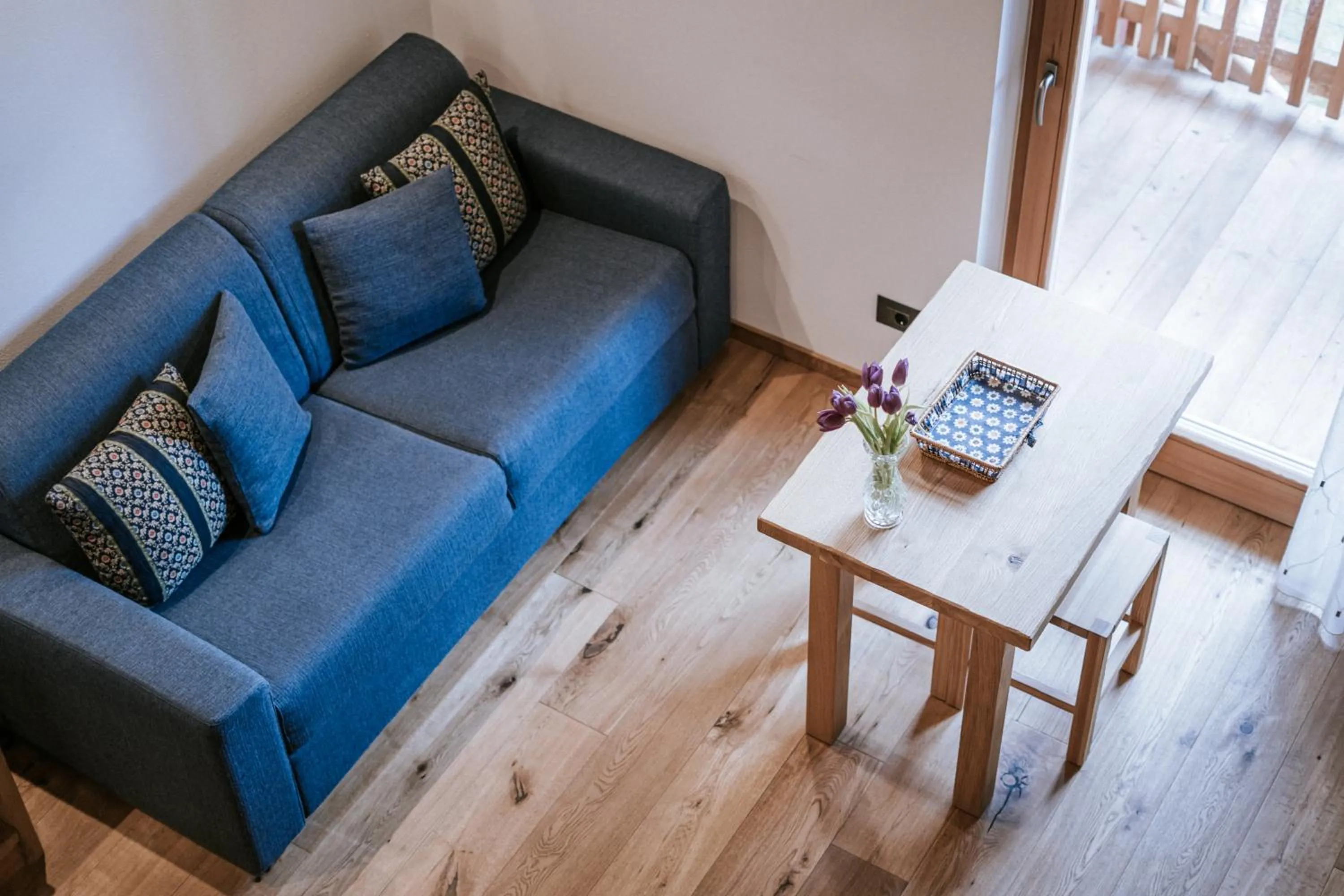 Living room in Chalet Mornà