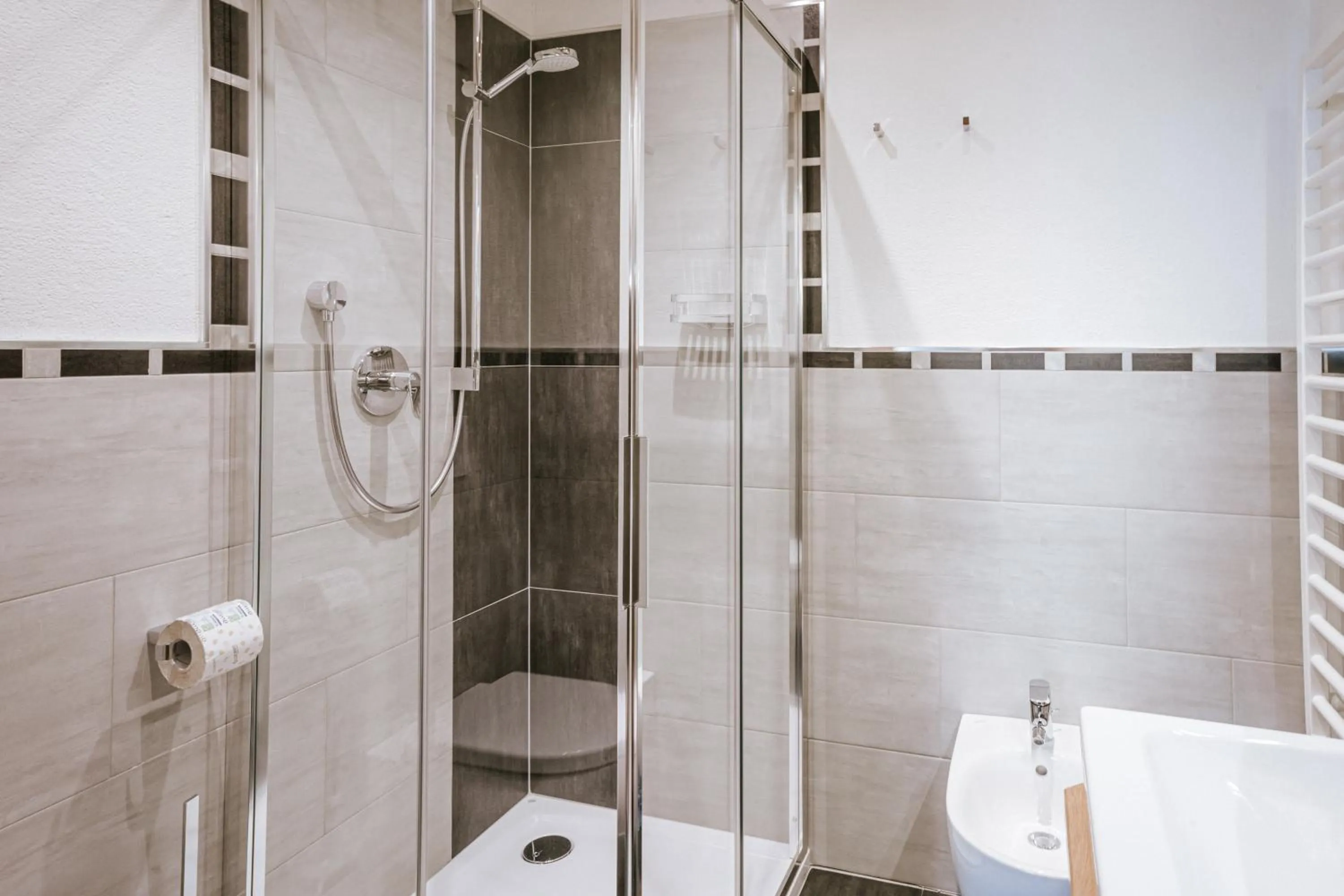 Shower in Chalet Mornà