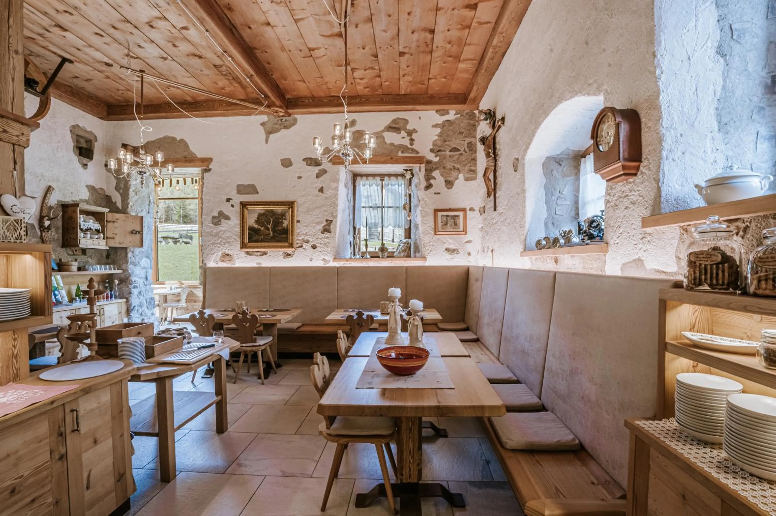 Lounge or bar in Chalet Mornà