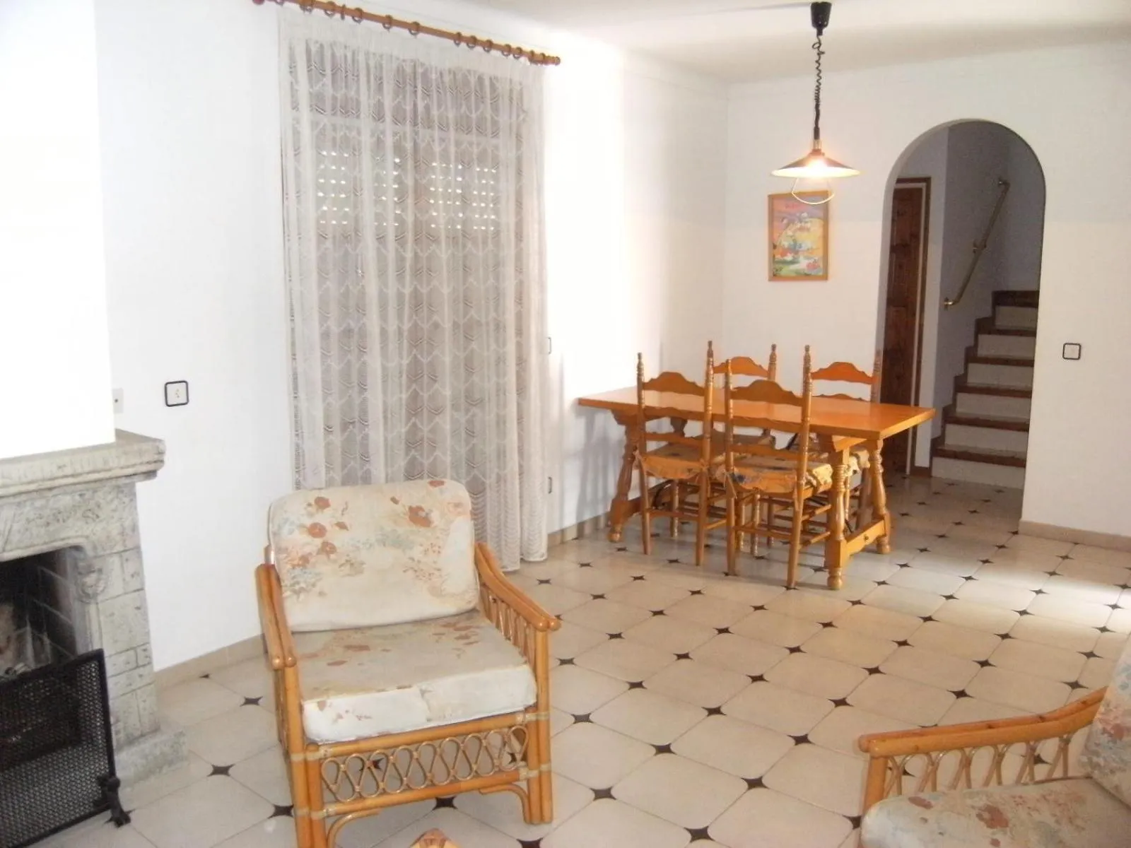 Living room in Casa la Flor