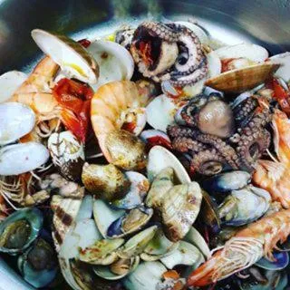 Food close-up in Hotel Villa Verde