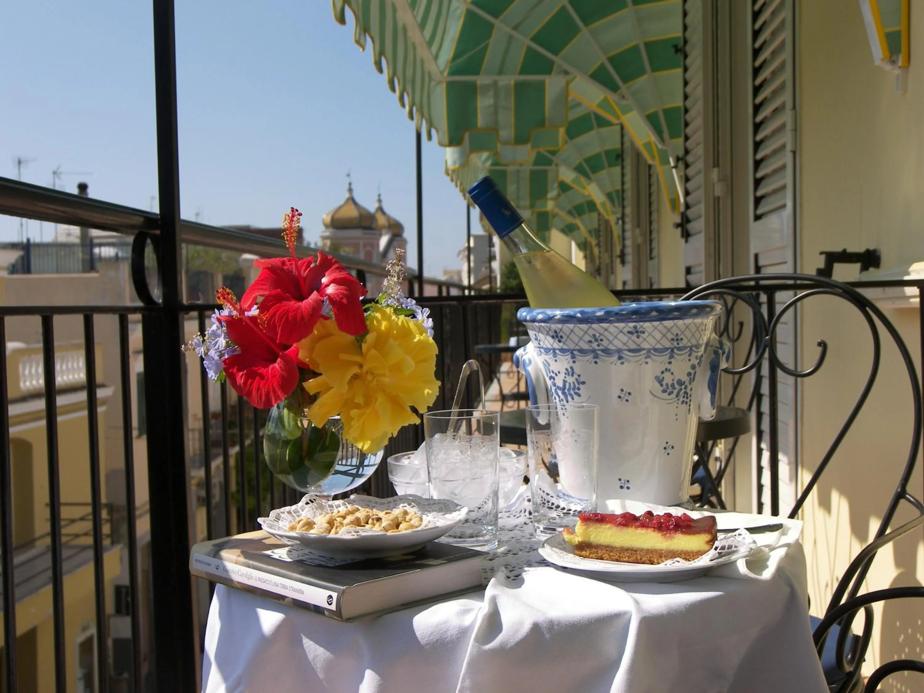 Balcony/Terrace in Hotel Villa Verde