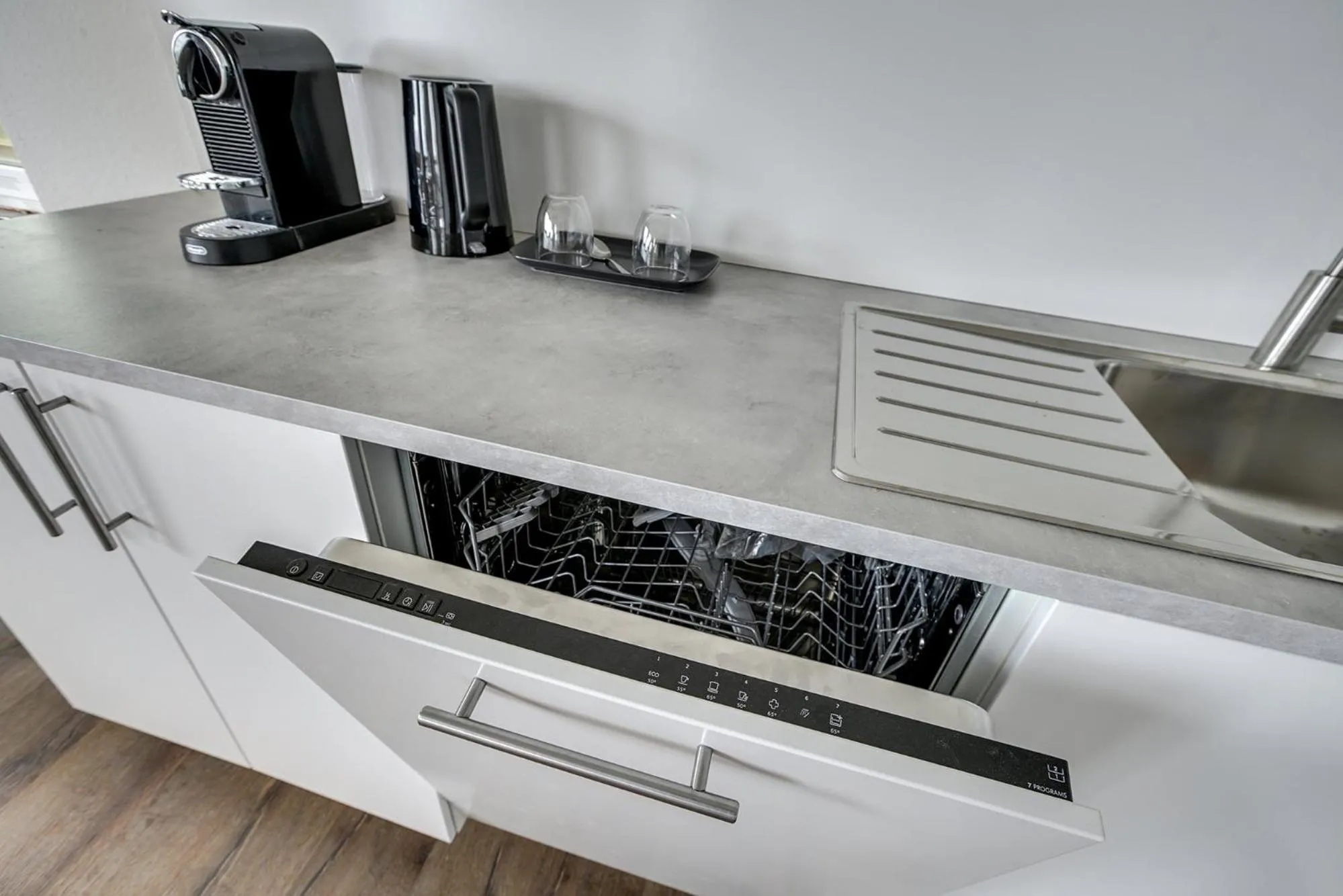 Kitchen or kitchenette in Hotel Relais Königsberg
