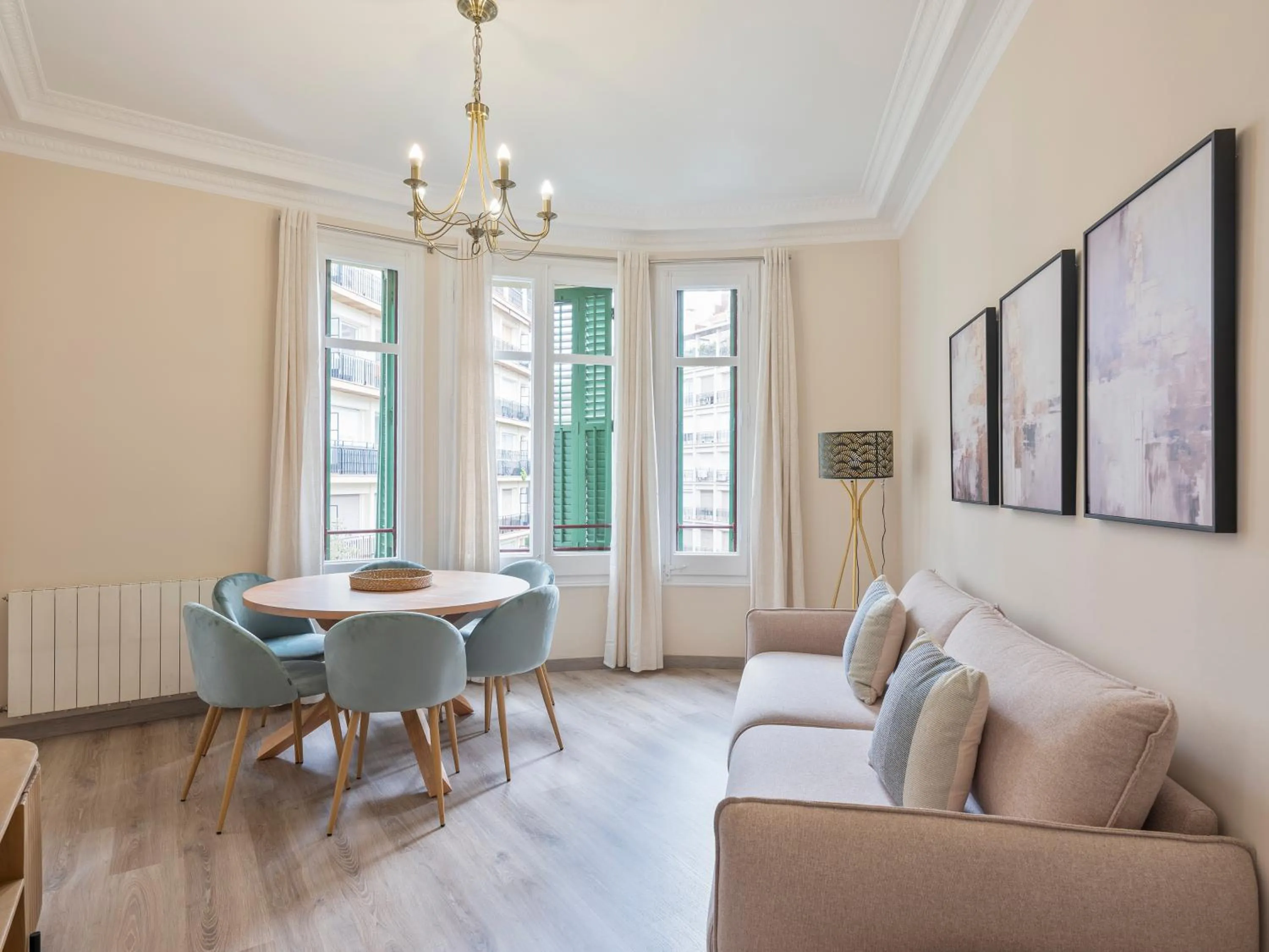 Living room in Numa I Caja Apartments