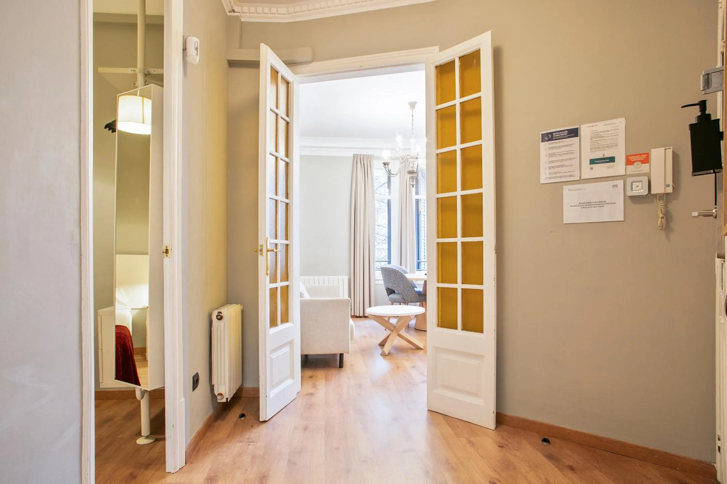 Living room in Numa I Caja Apartments