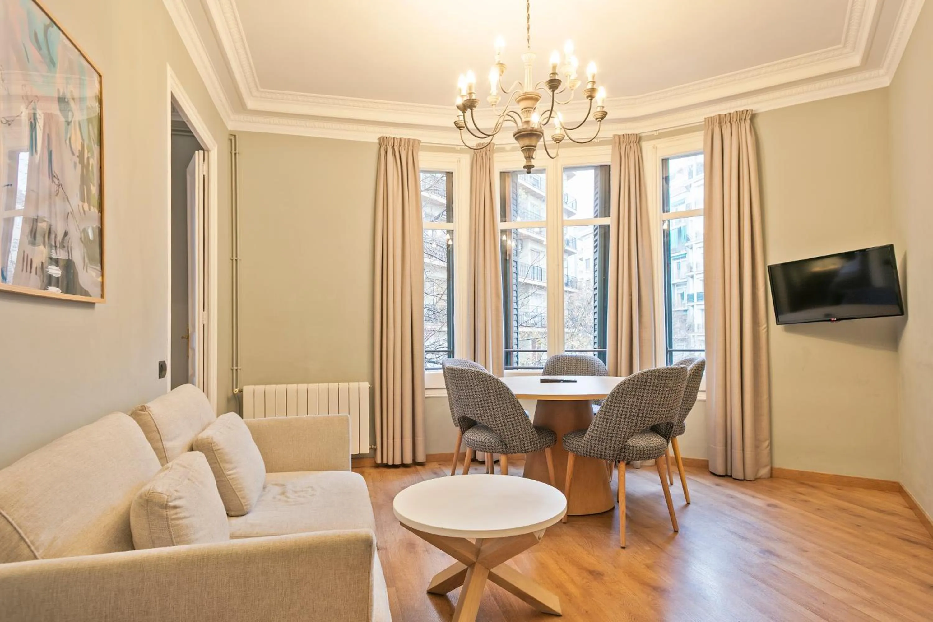 Living room in Numa I Caja Apartments