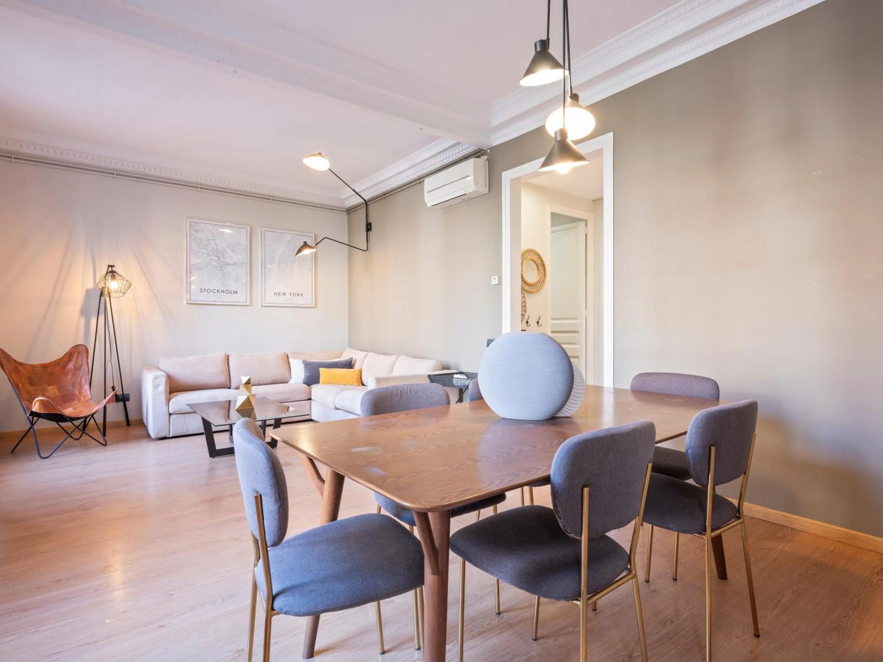 Living room in Numa I Caja Apartments