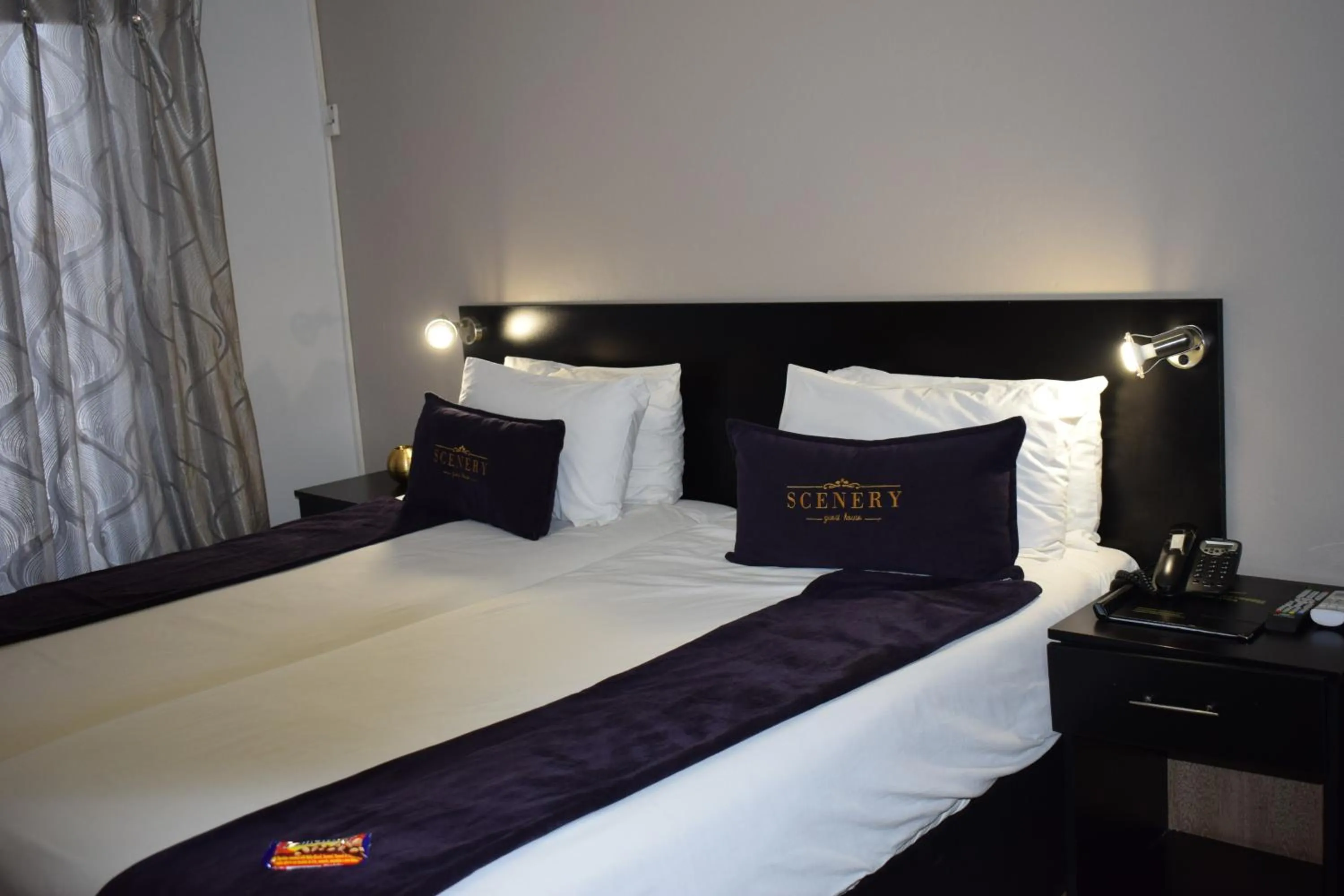 Bed in Scenery Maqalika Guesthouse