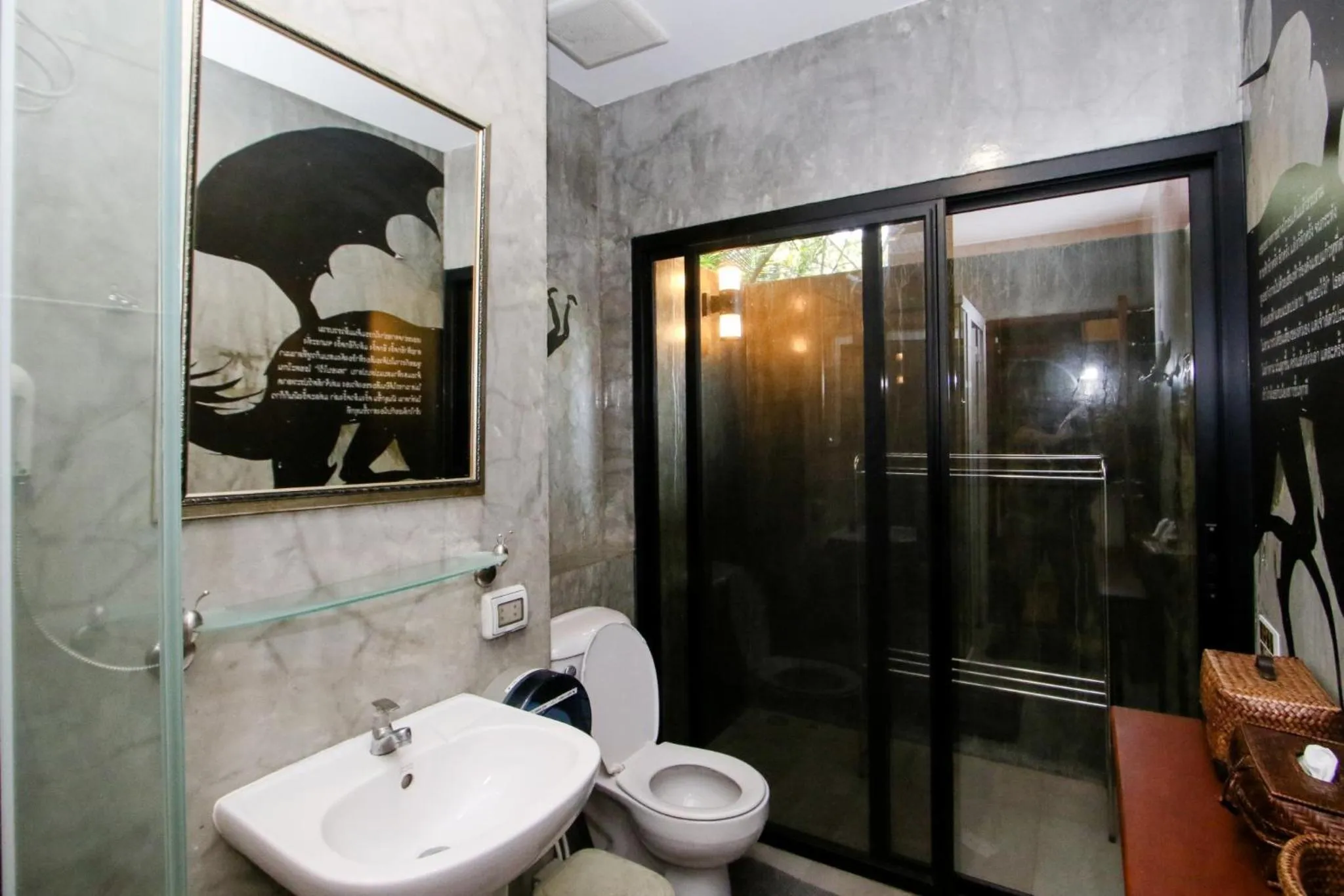 Bathroom in Rain Tree Khao Yai Hotel