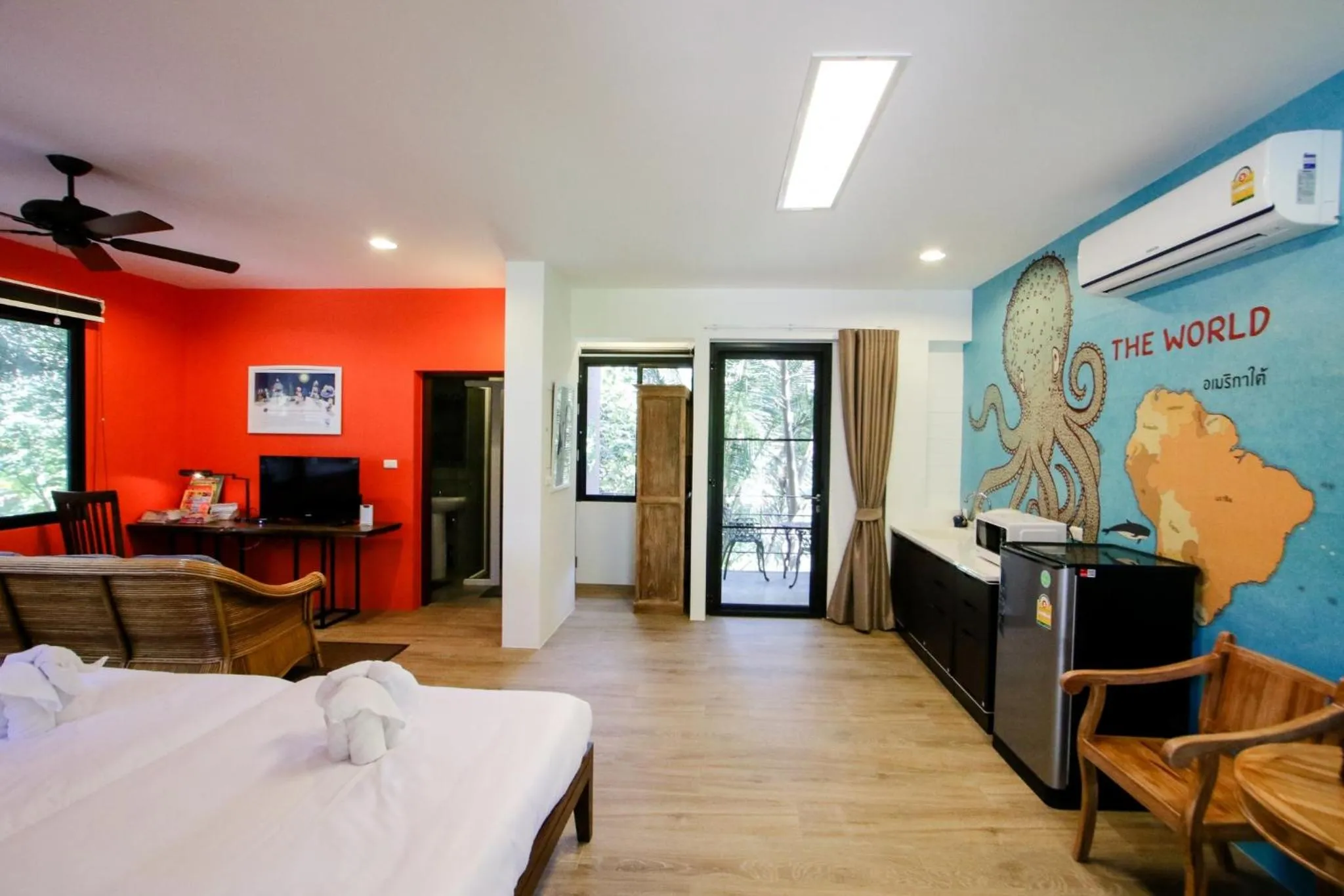 Photo of the whole room, Bed in Rain Tree Khao Yai Hotel