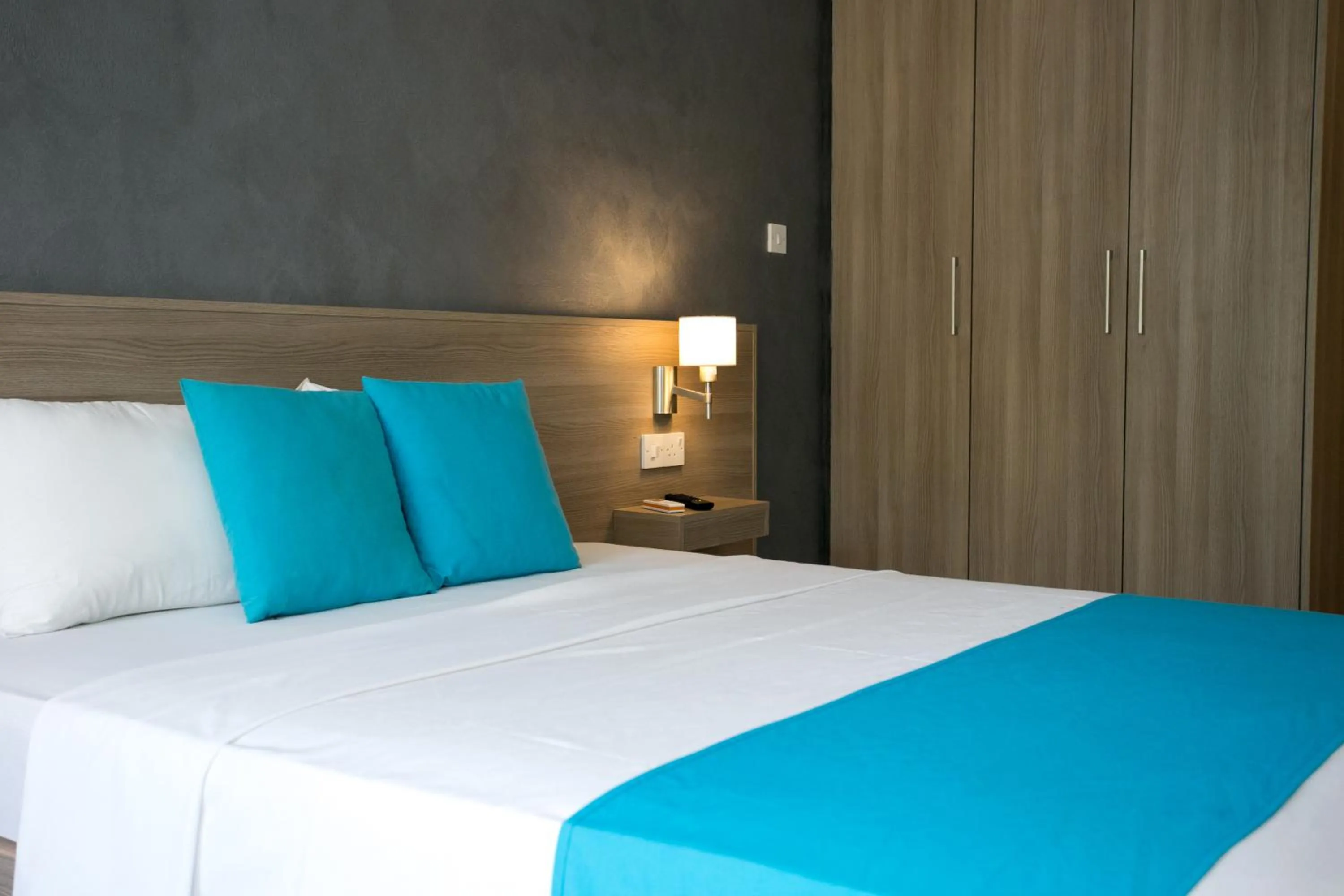 Bed in Flora Maria Hotel