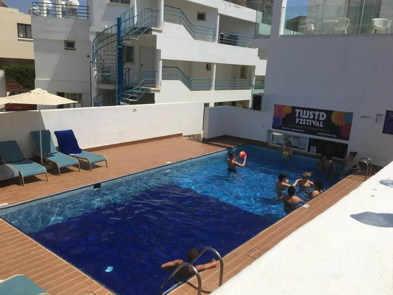 Property building in Flora Maria Hotel