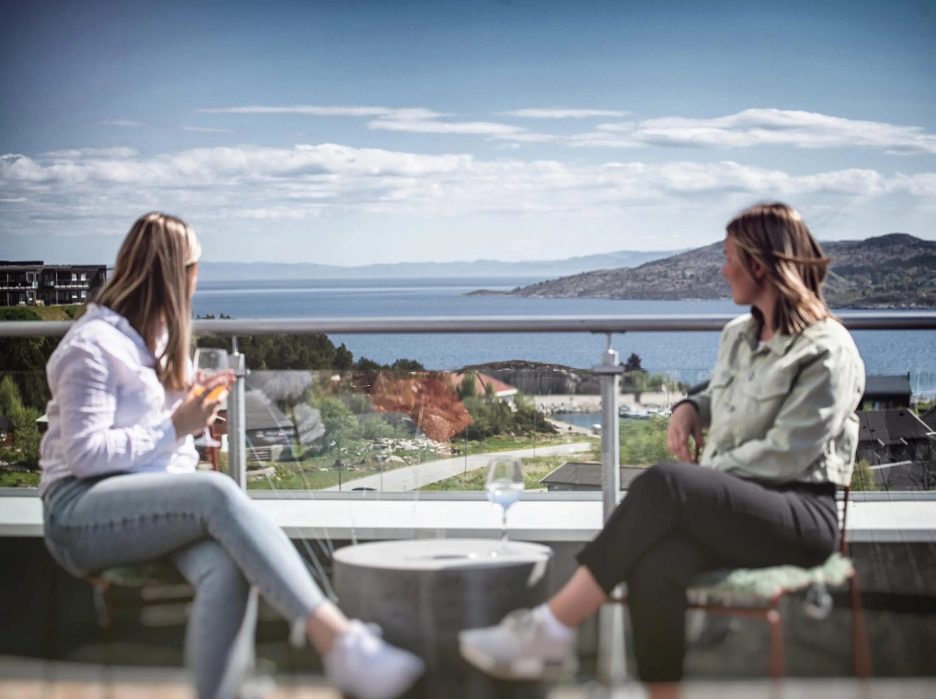 Patio in Hjorten Hotell Hitra