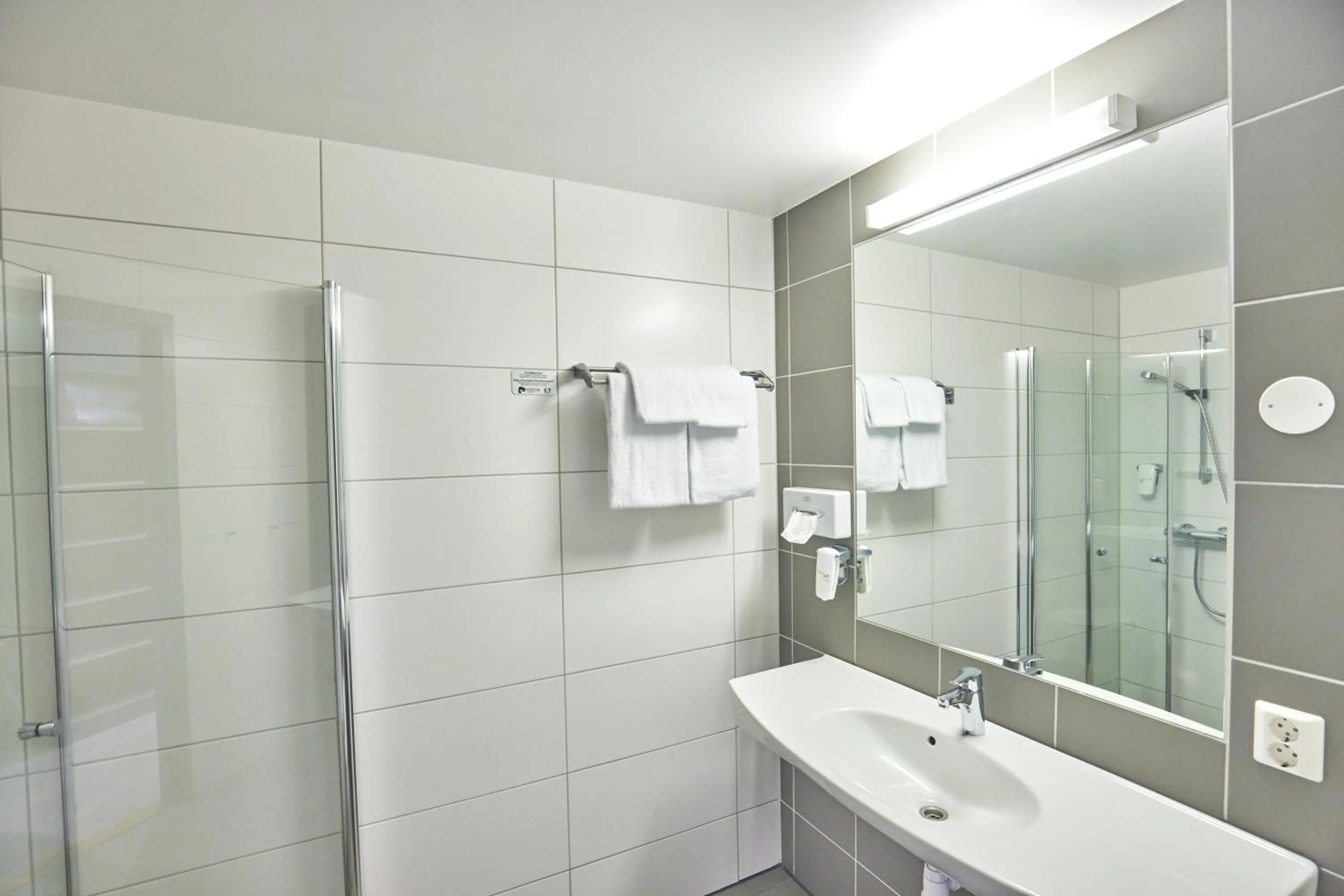 Bathroom in Hjorten Hotell Hitra