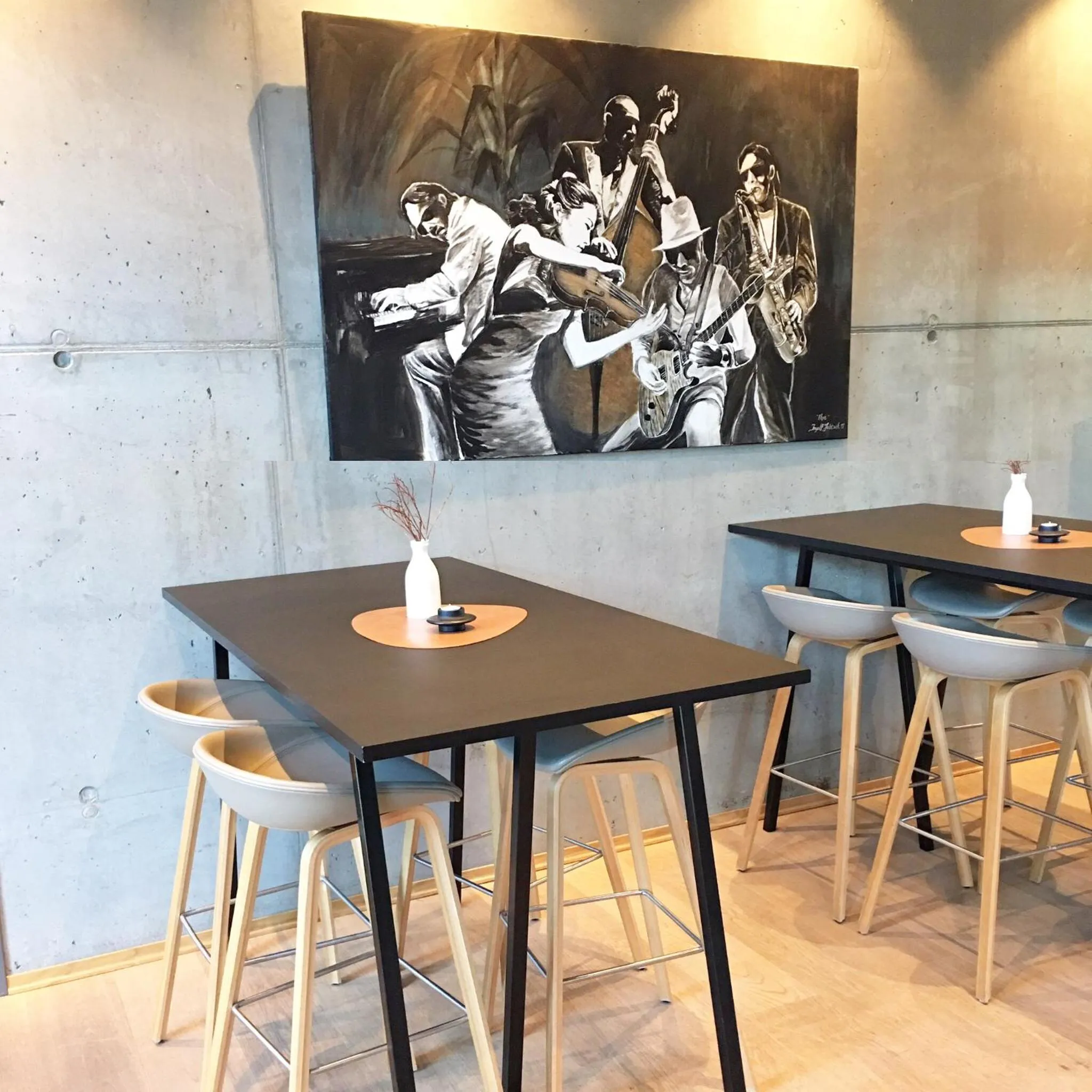 Lounge or bar in Hjorten Hotell Hitra