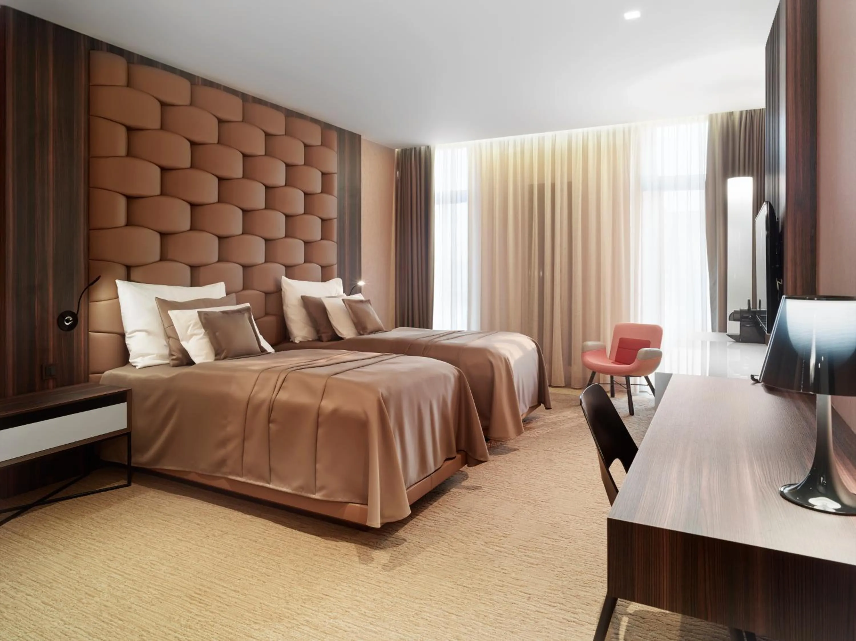 Bed in Theatre Hotel