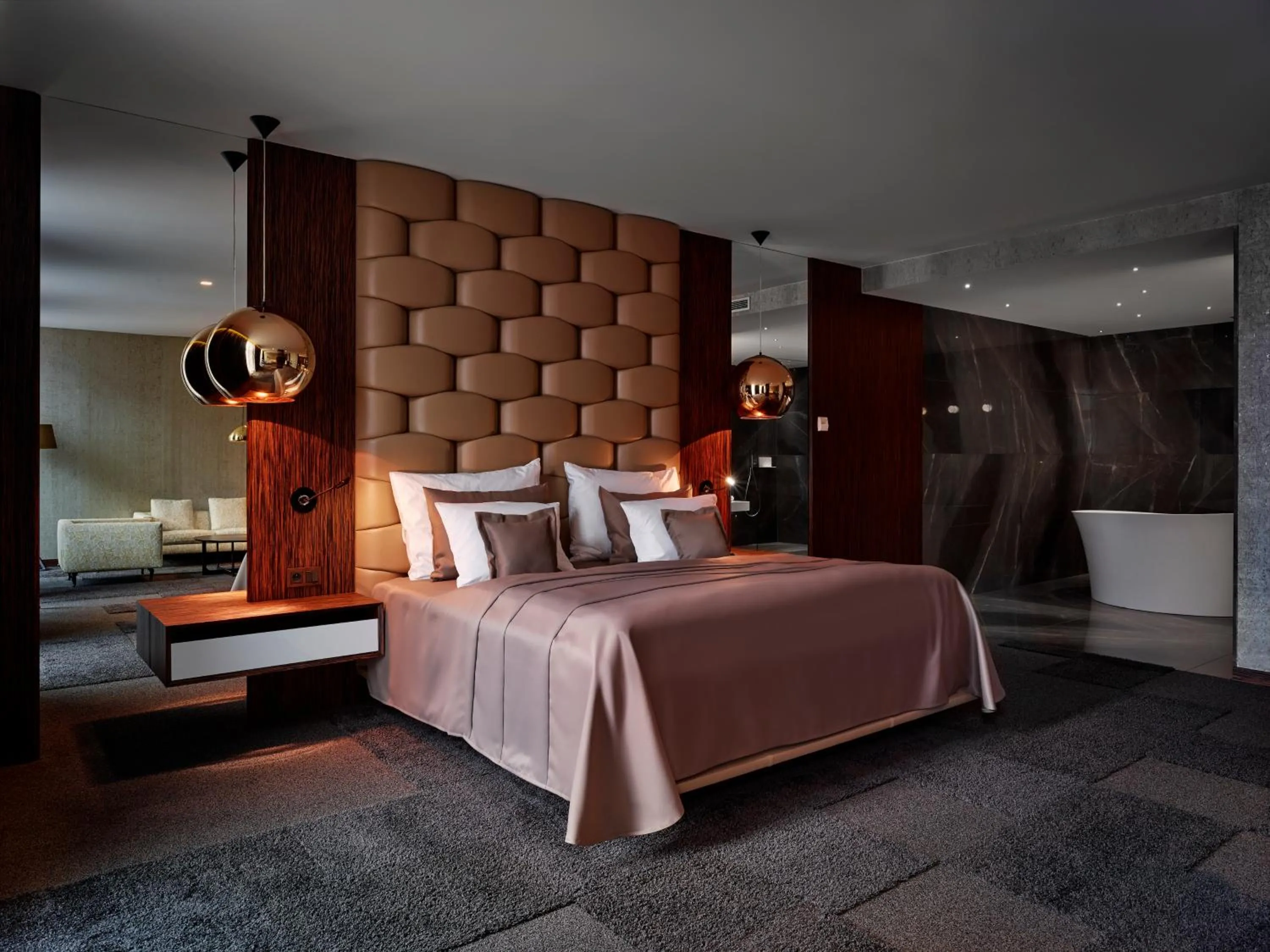 Bed in Theatre Hotel