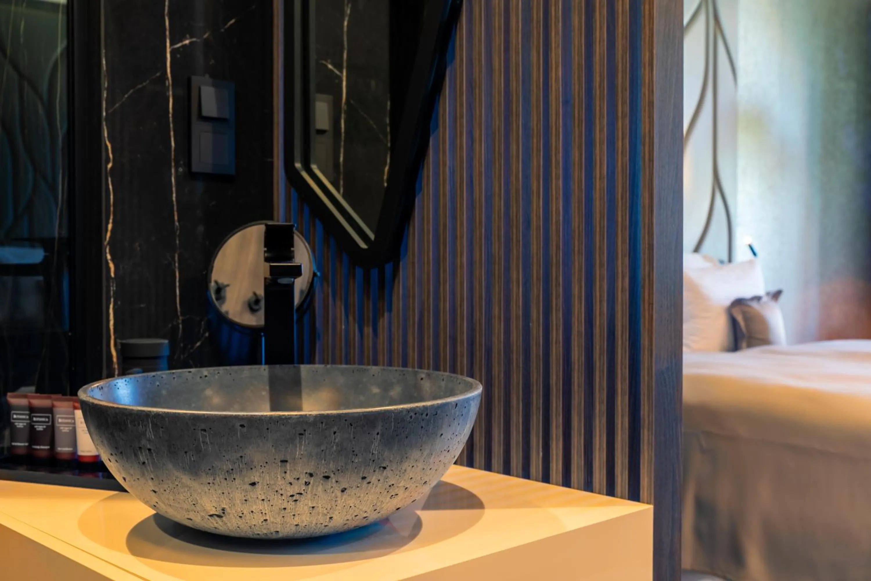 Bathroom in Theatre Hotel