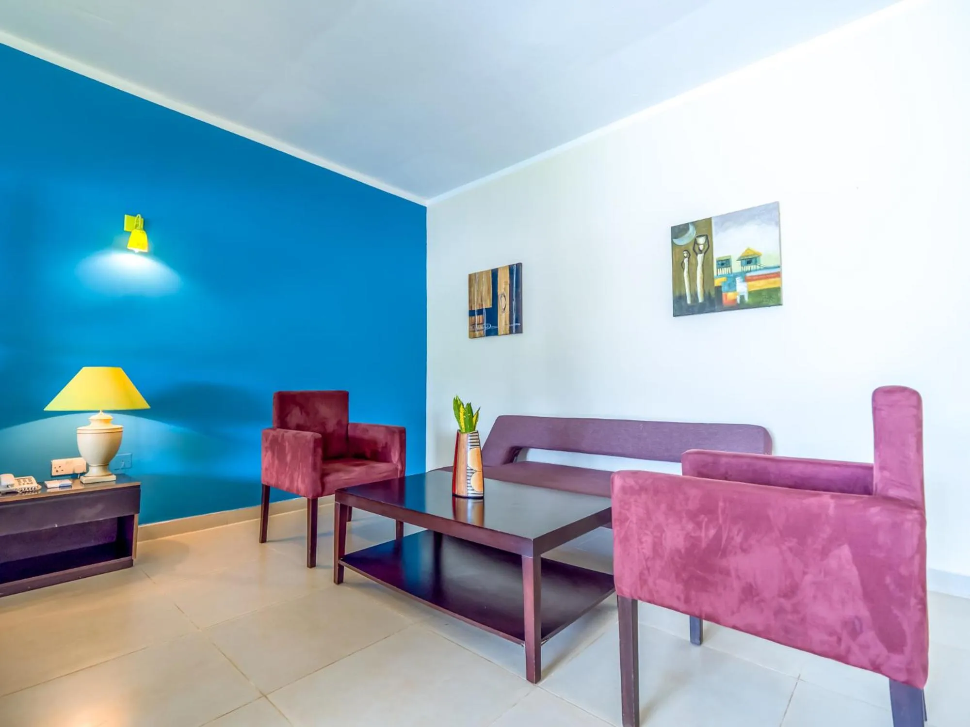 Seating area in Azao Resort & Spa