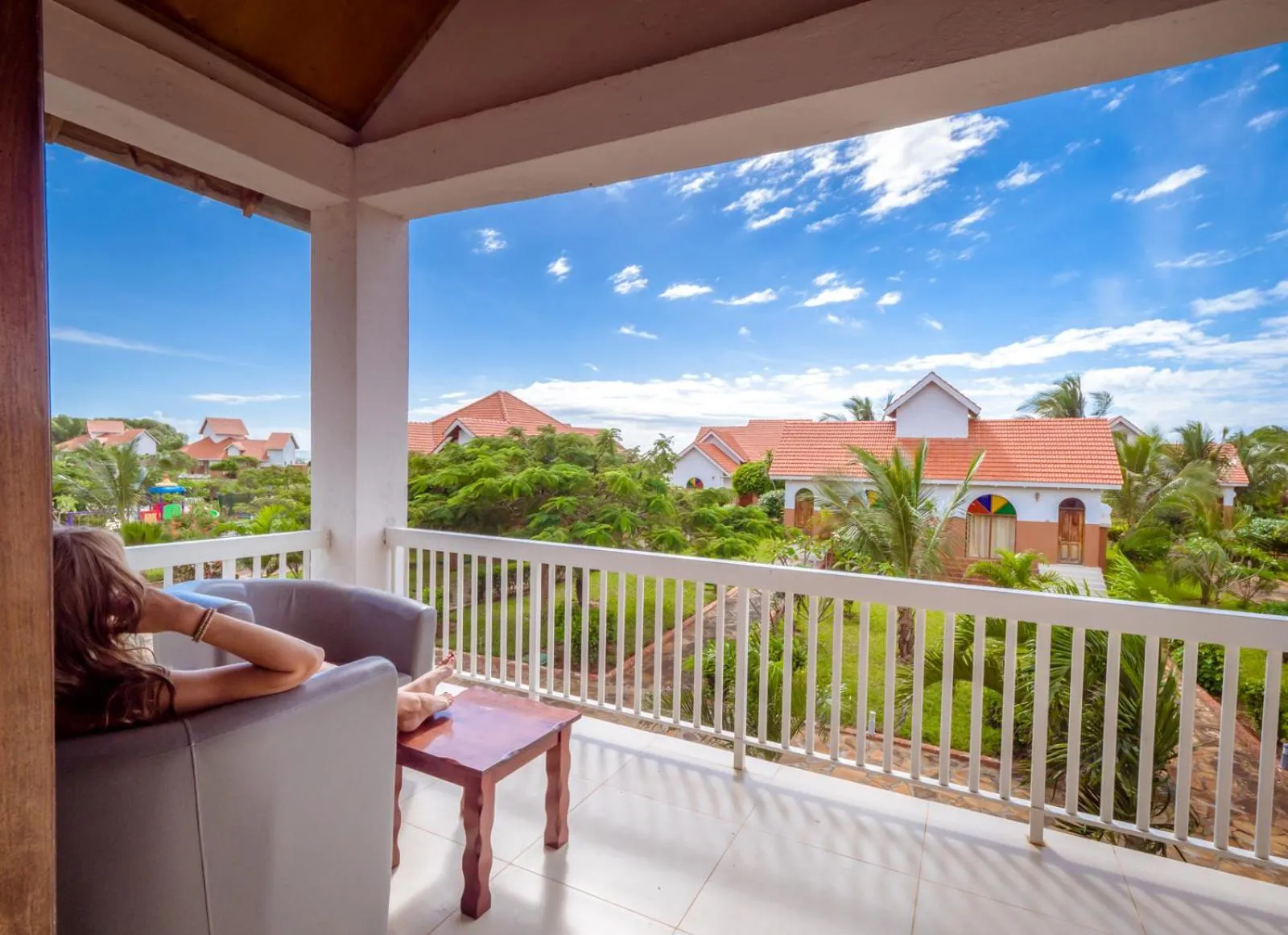 Balcony/Terrace in Azao Resort & Spa