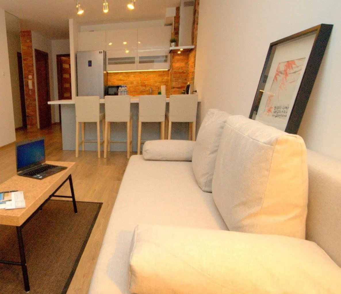 Kitchen or kitchenette in IRS ROYAL APARTMENTS Apartamenty IRS Morenowe Wzgórza