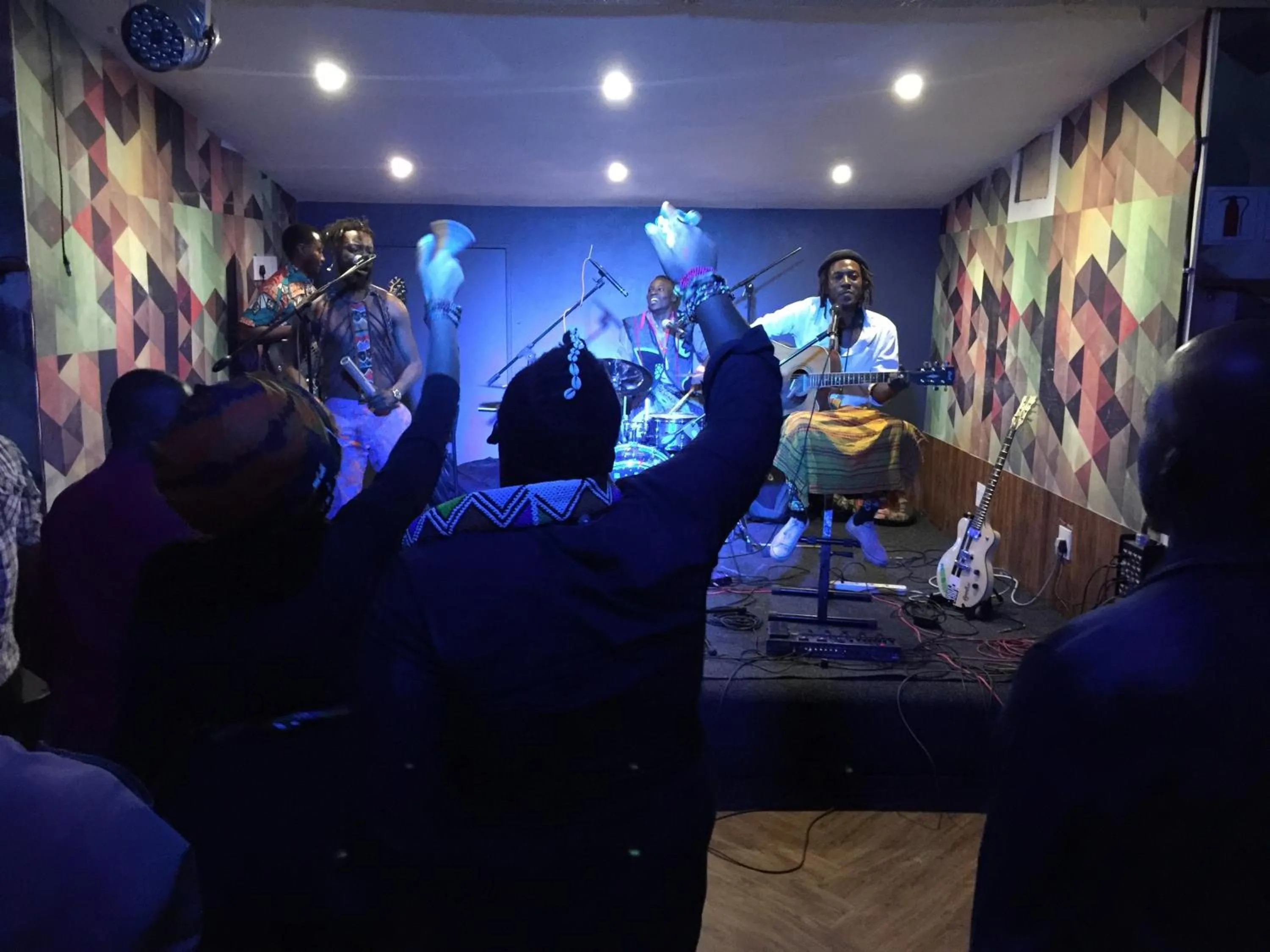 People in Bannister Hotel