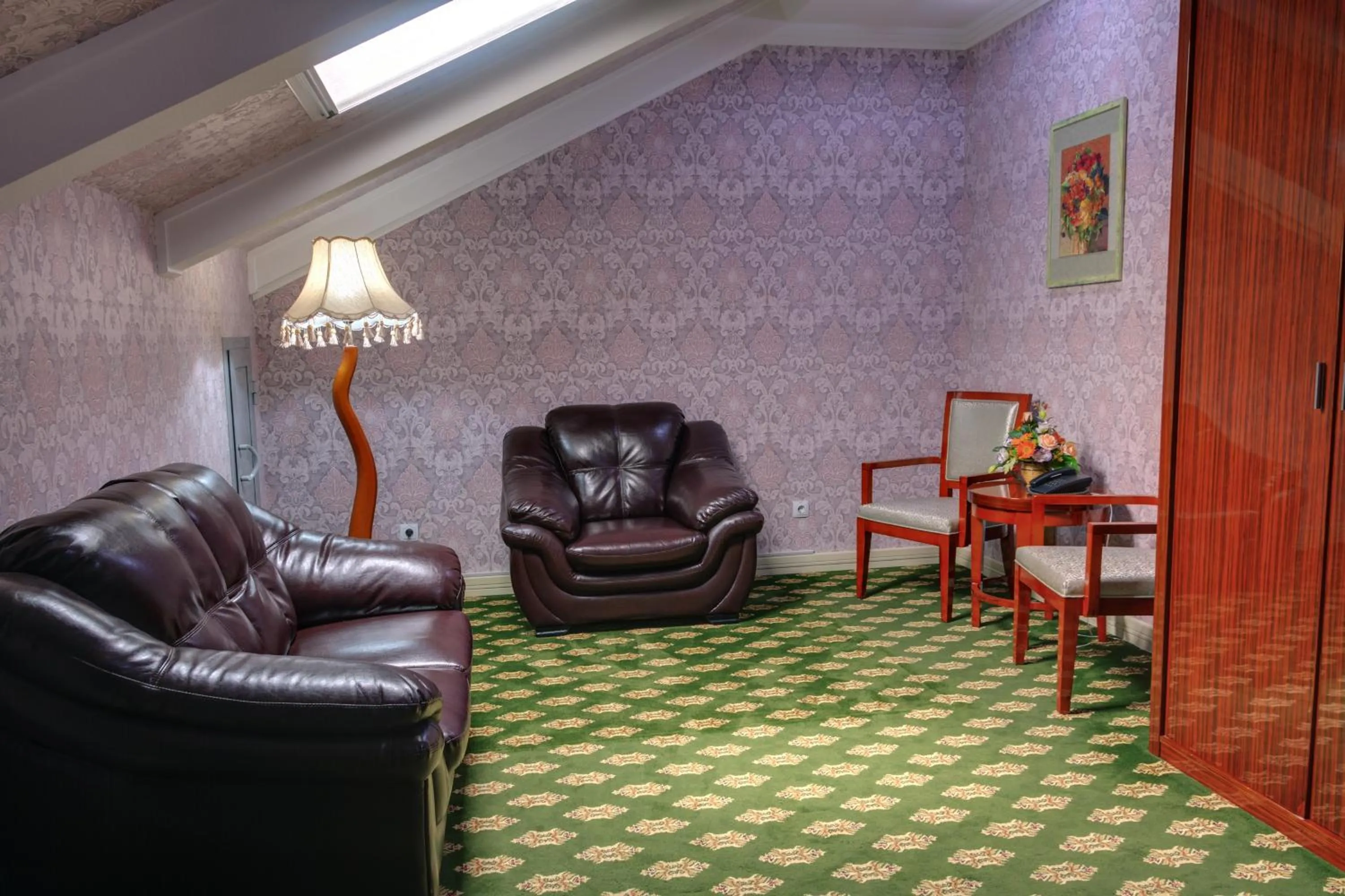 Seating area in City Line Boutique Hotel