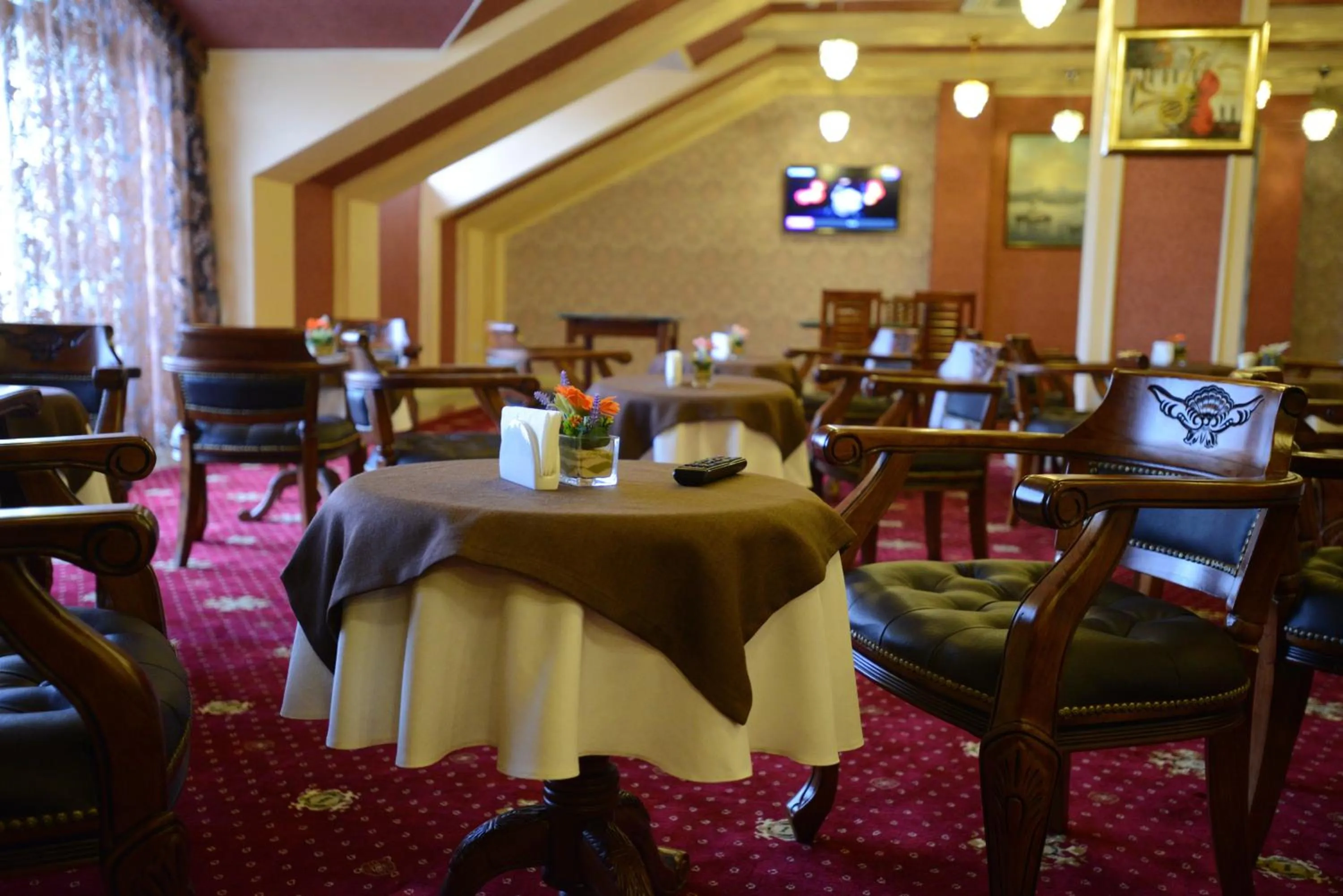 Communal lounge/ TV room in City Line Boutique Hotel