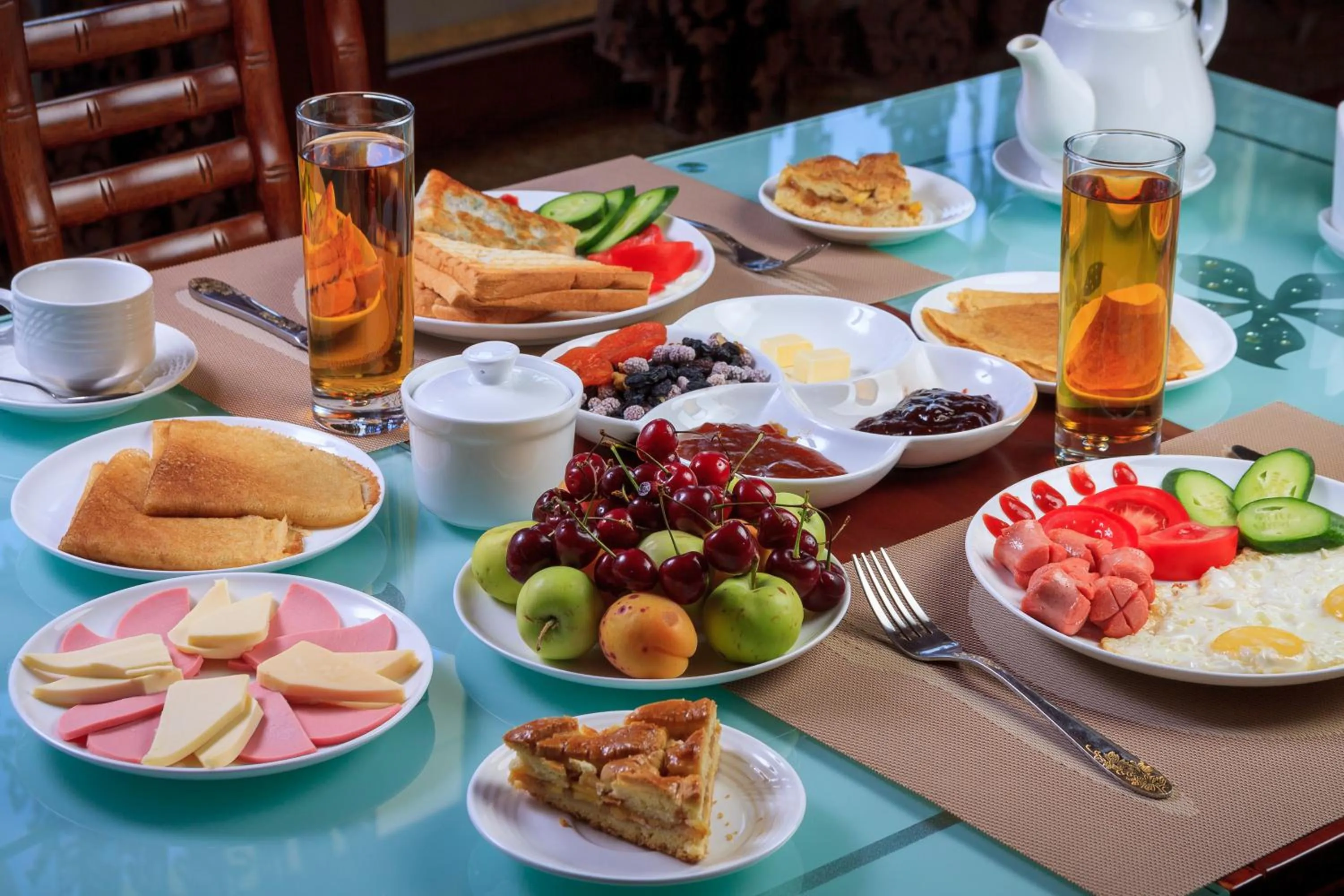 Breakfast in City Line Boutique Hotel