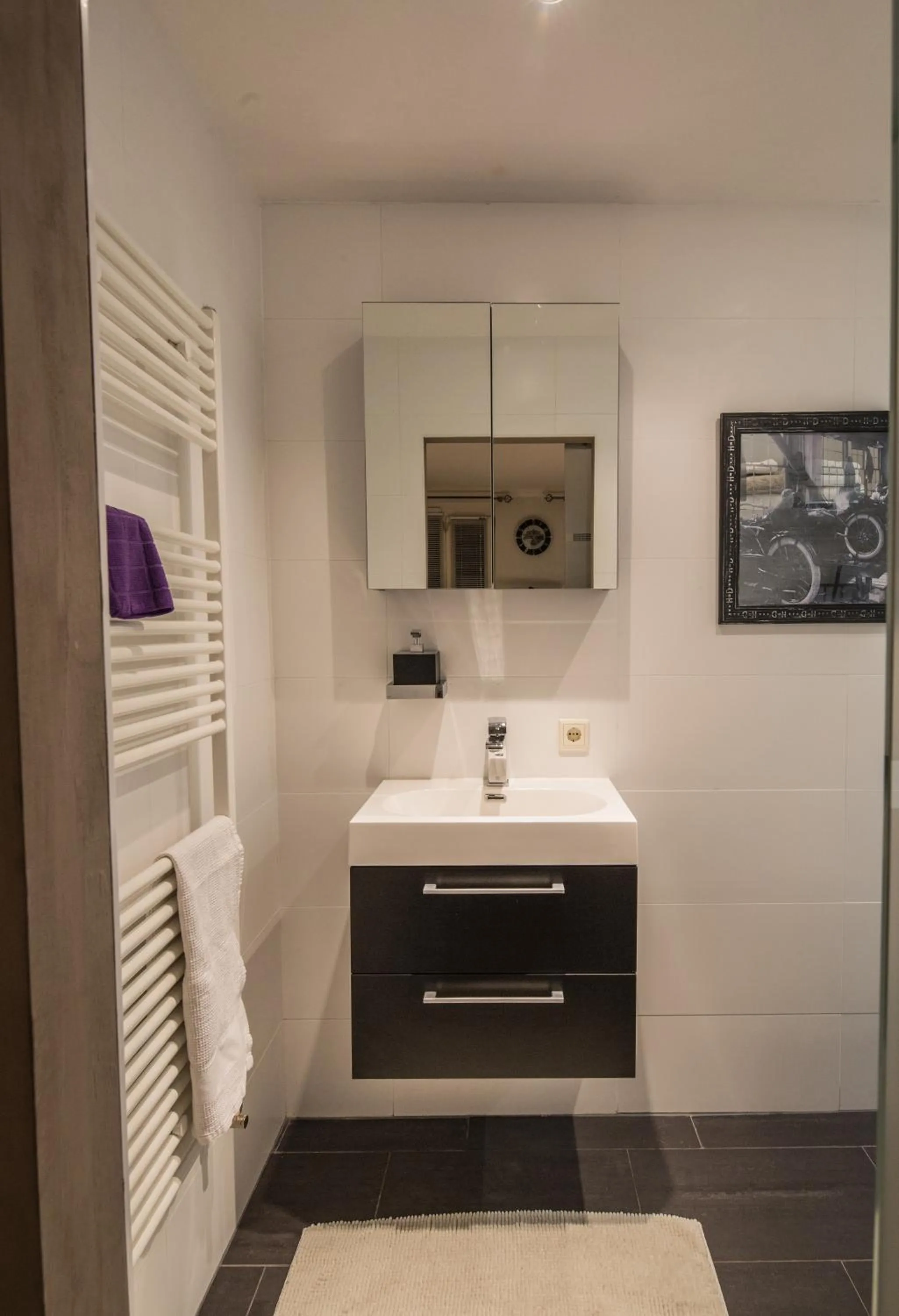 Bathroom in Sleep At Slim Amsterdam