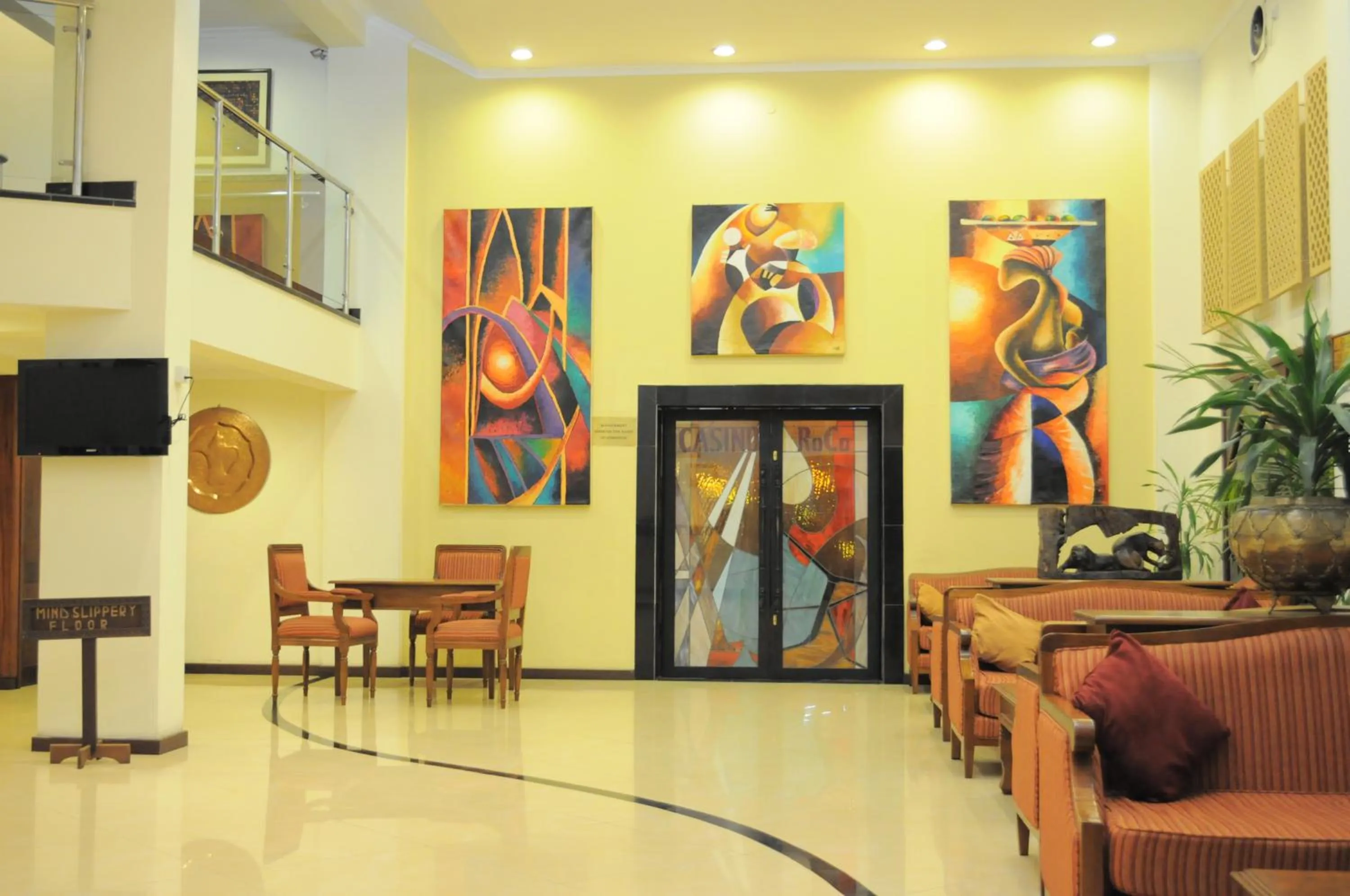 Lobby or reception in Royal Court Hotel