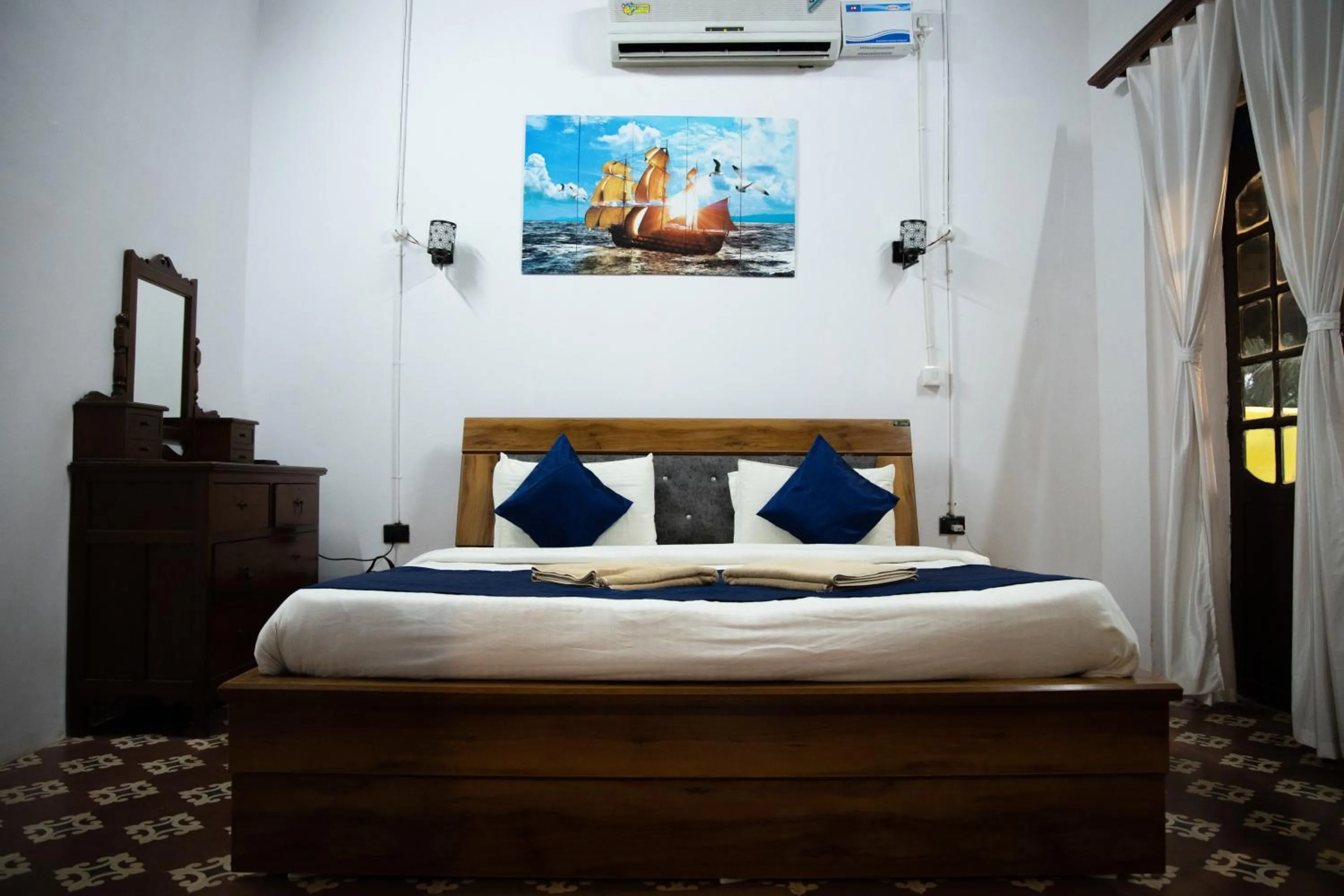 Bed in Casa De Silver