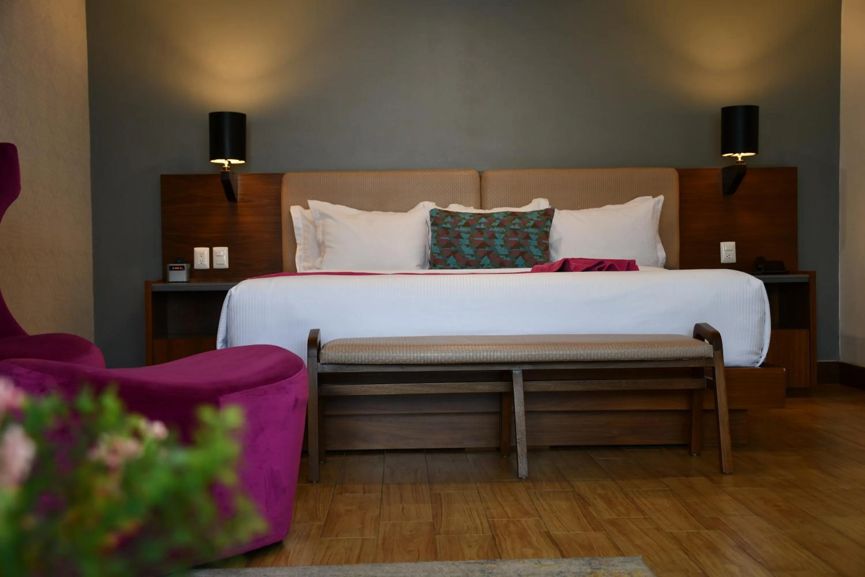 Bed in FCH Hotel Expo Adults only