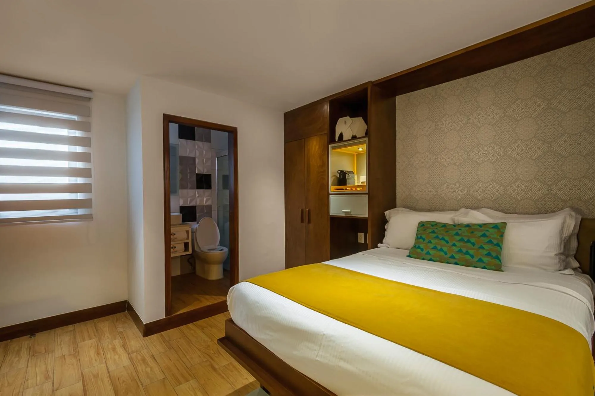 Photo of the whole room, Bed in FCH Hotel Expo Adults only