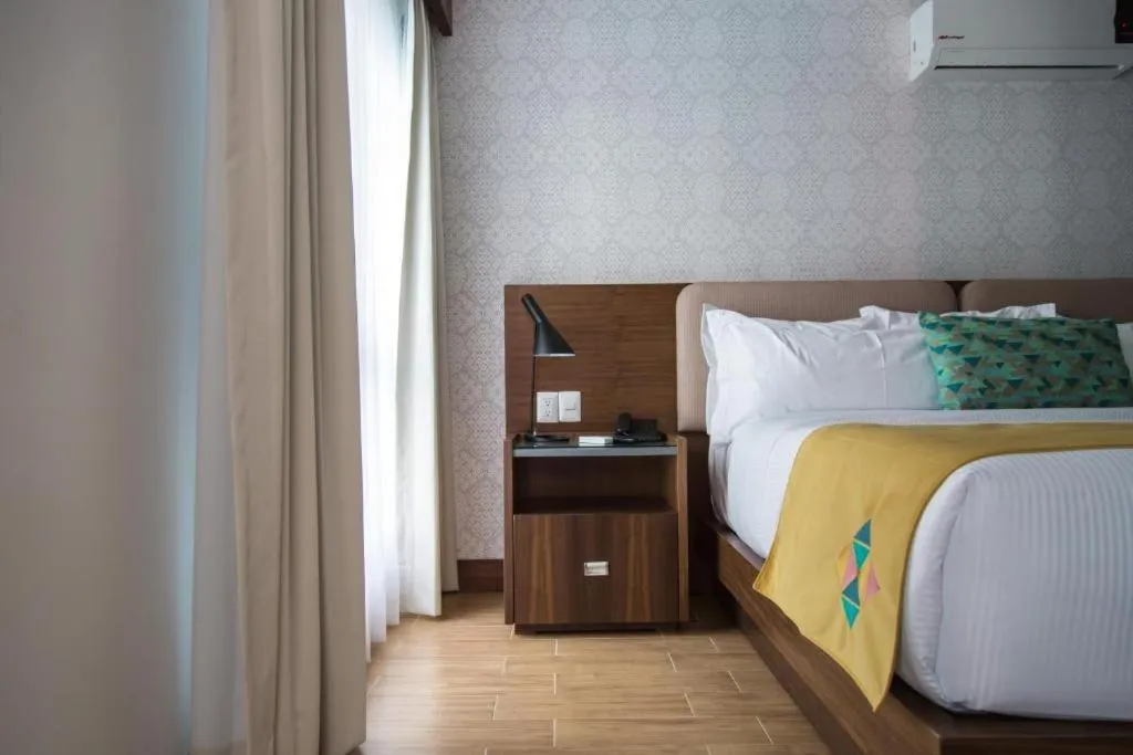 Bed in FCH Hotel Expo Adults only