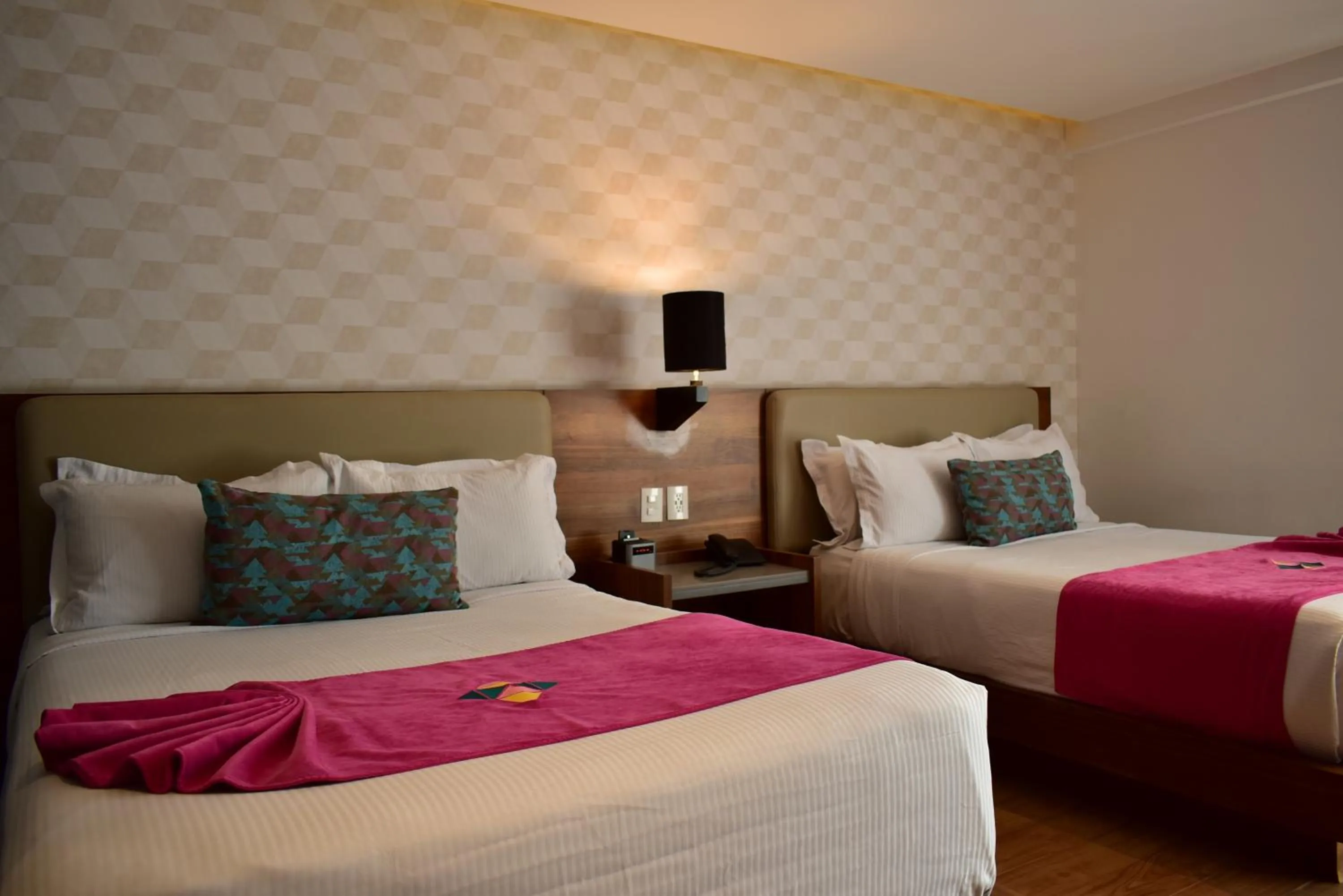 Bed in FCH Hotel Expo Adults only