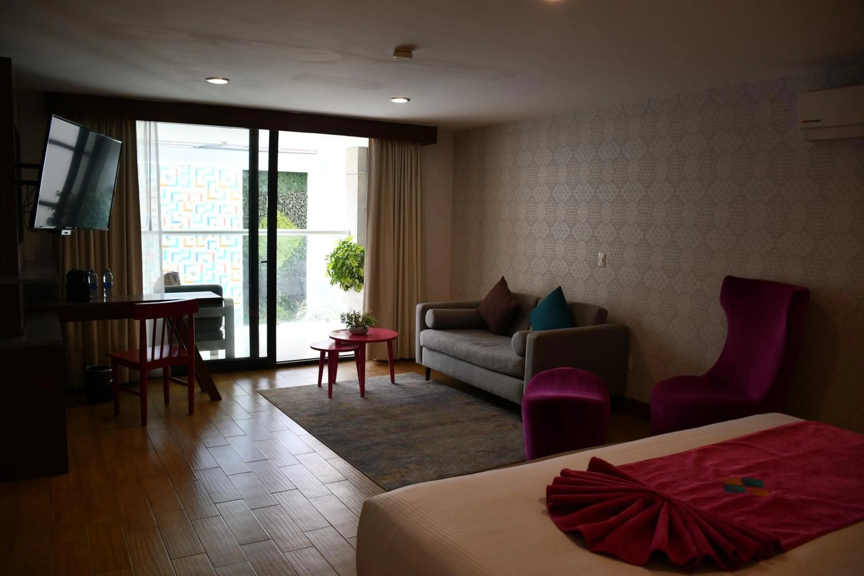 Bed in FCH Hotel Expo Adults only